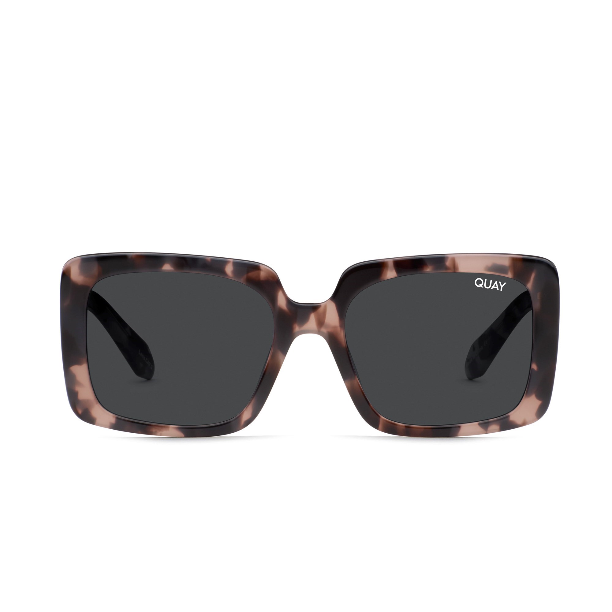 Milky Tortoise / Smoke Rx Quay TOTAL VIBE RX Women\'s Sunglasses | TIGWP-1843