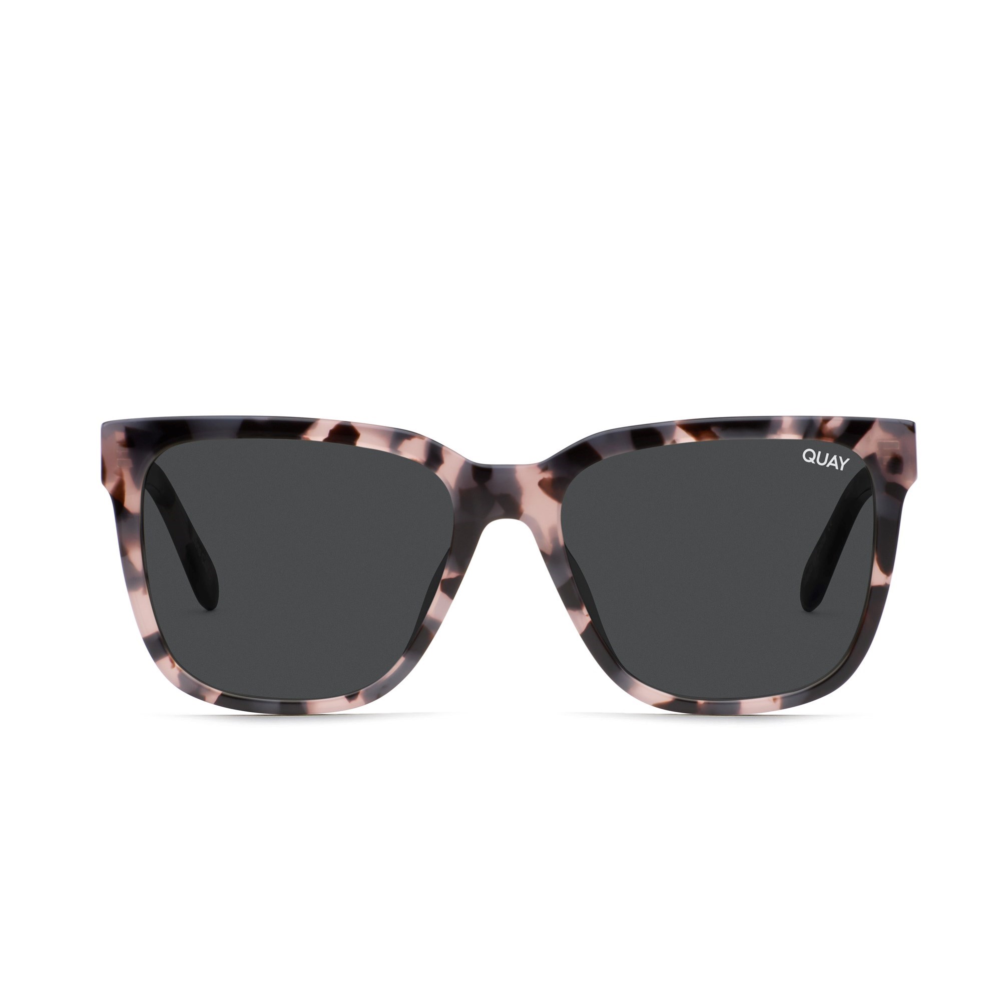 Milky Tortoise / Smoke Rx Quay WIRED OVERSIZED RX Women\'s Sunglasses | WUNJX-9640