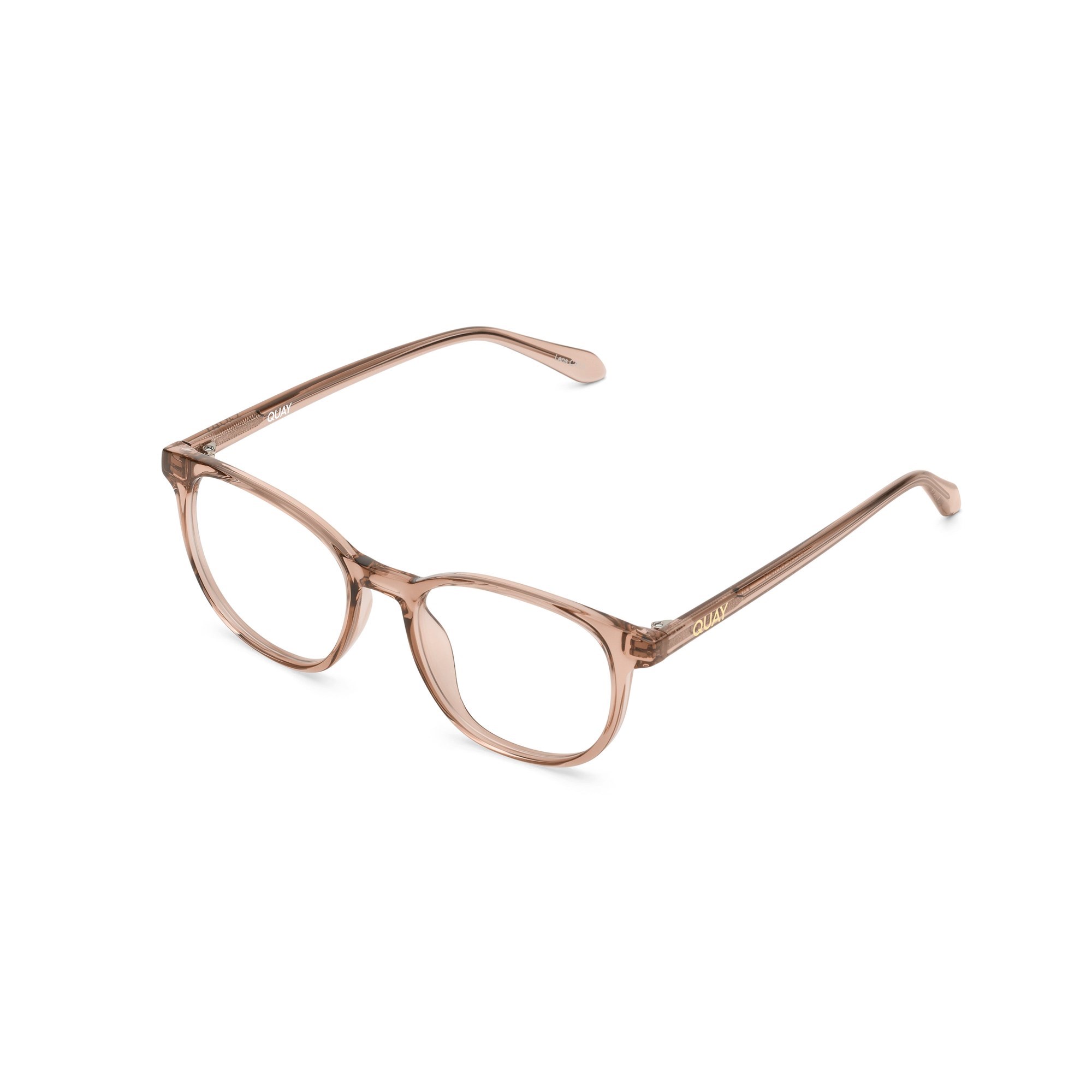 Oat / Clear Rx Quay BLUEPRINT STANDARD RX Unisex Glasses | AIYNW-6580