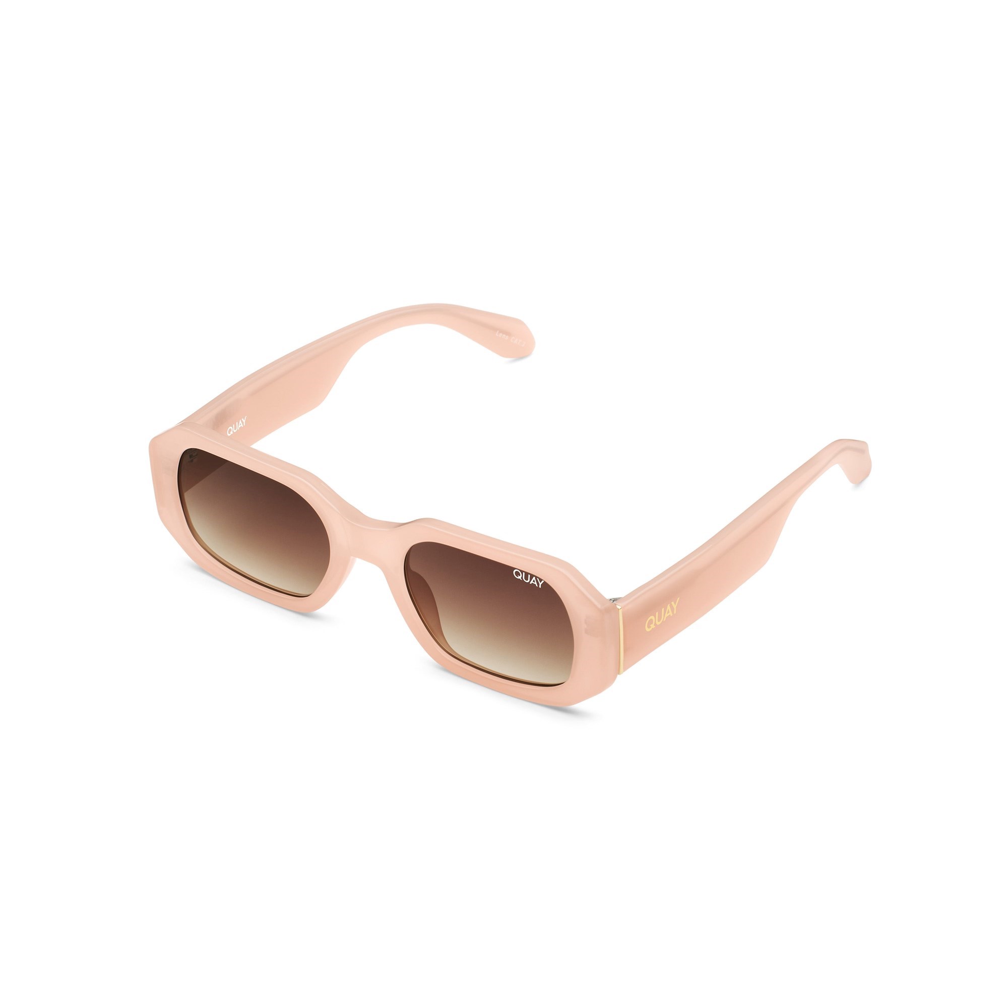 Pink / Brown Quay HYPED UP Men's Sunglasses | GLXOB-6847