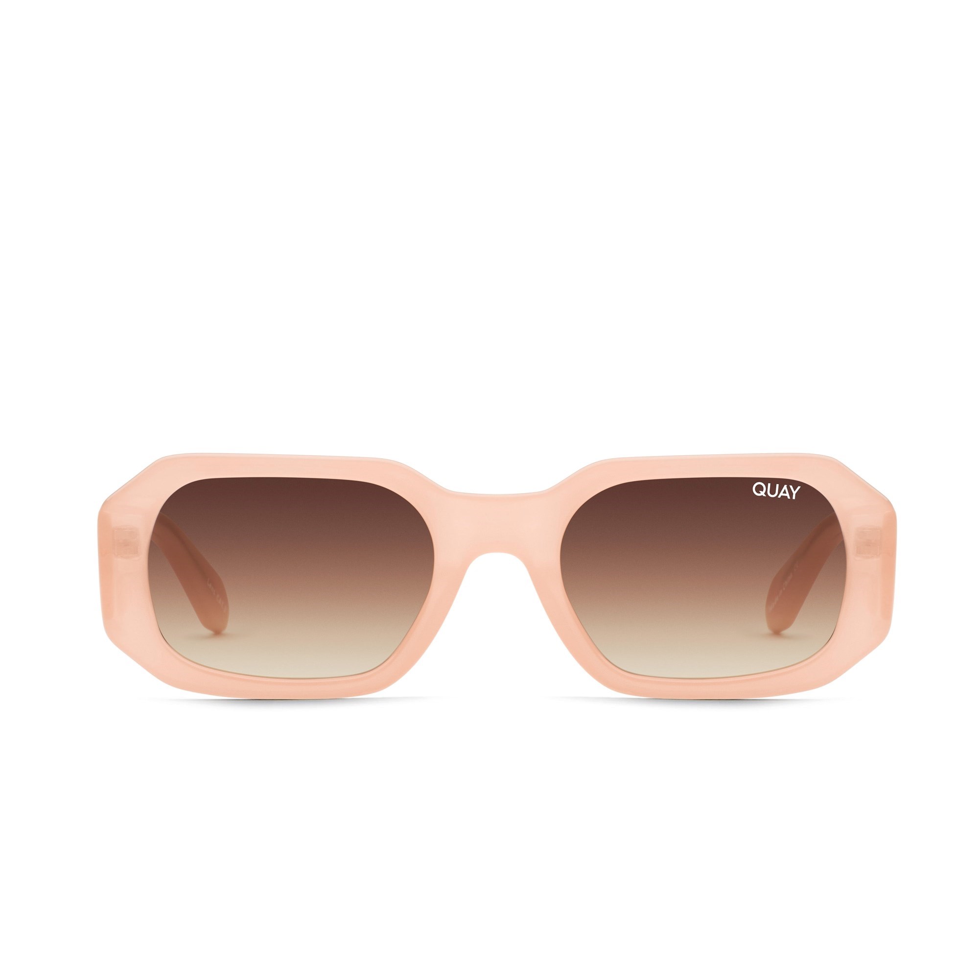 Pink / Brown Quay HYPED UP Men\'s Sunglasses | GLXOB-6847