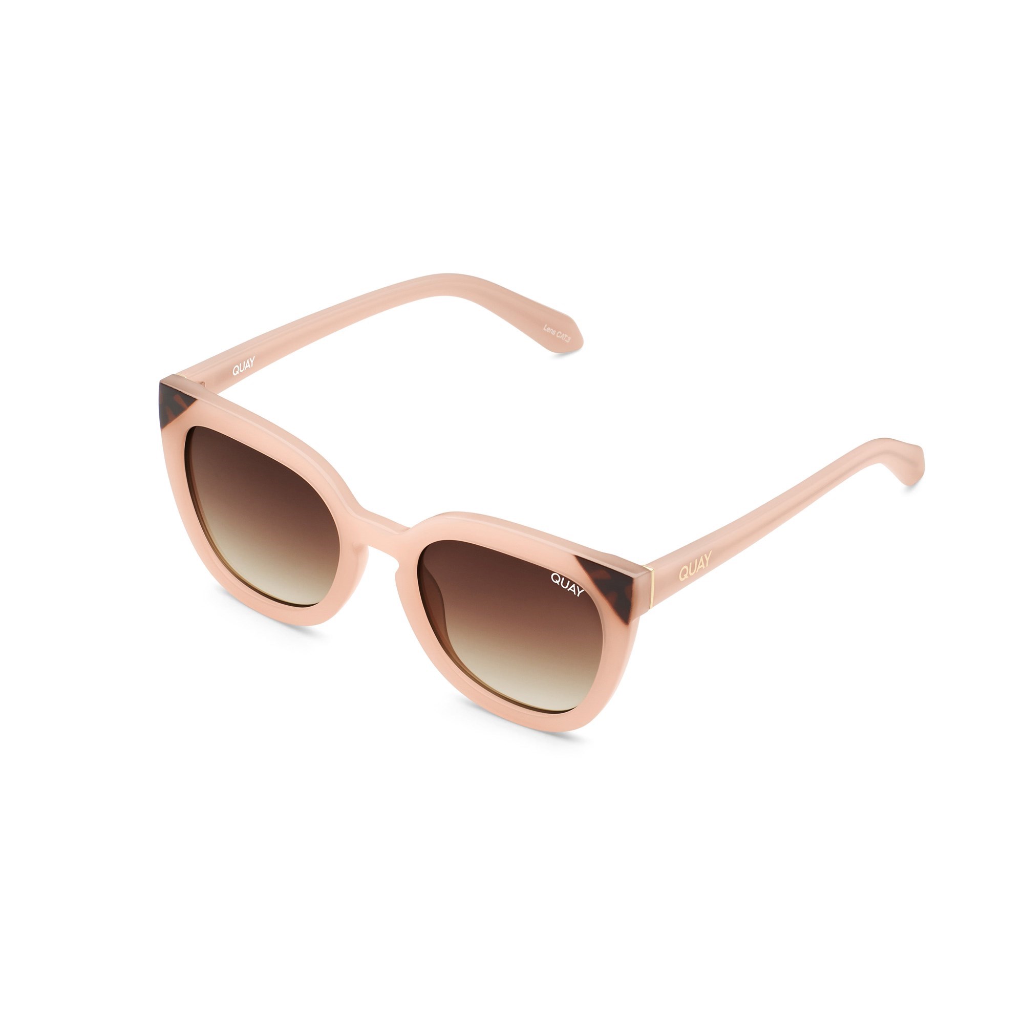 Pink / Brown Quay NOOSA Women's Sunglasses | LWKPV-7468