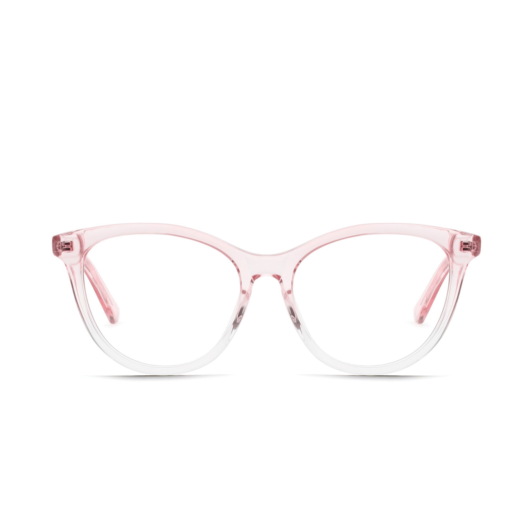 Pink Clear / Clear Rx Quay ALL NIGHTER RX Unisex Glasses | KCBNH-2543