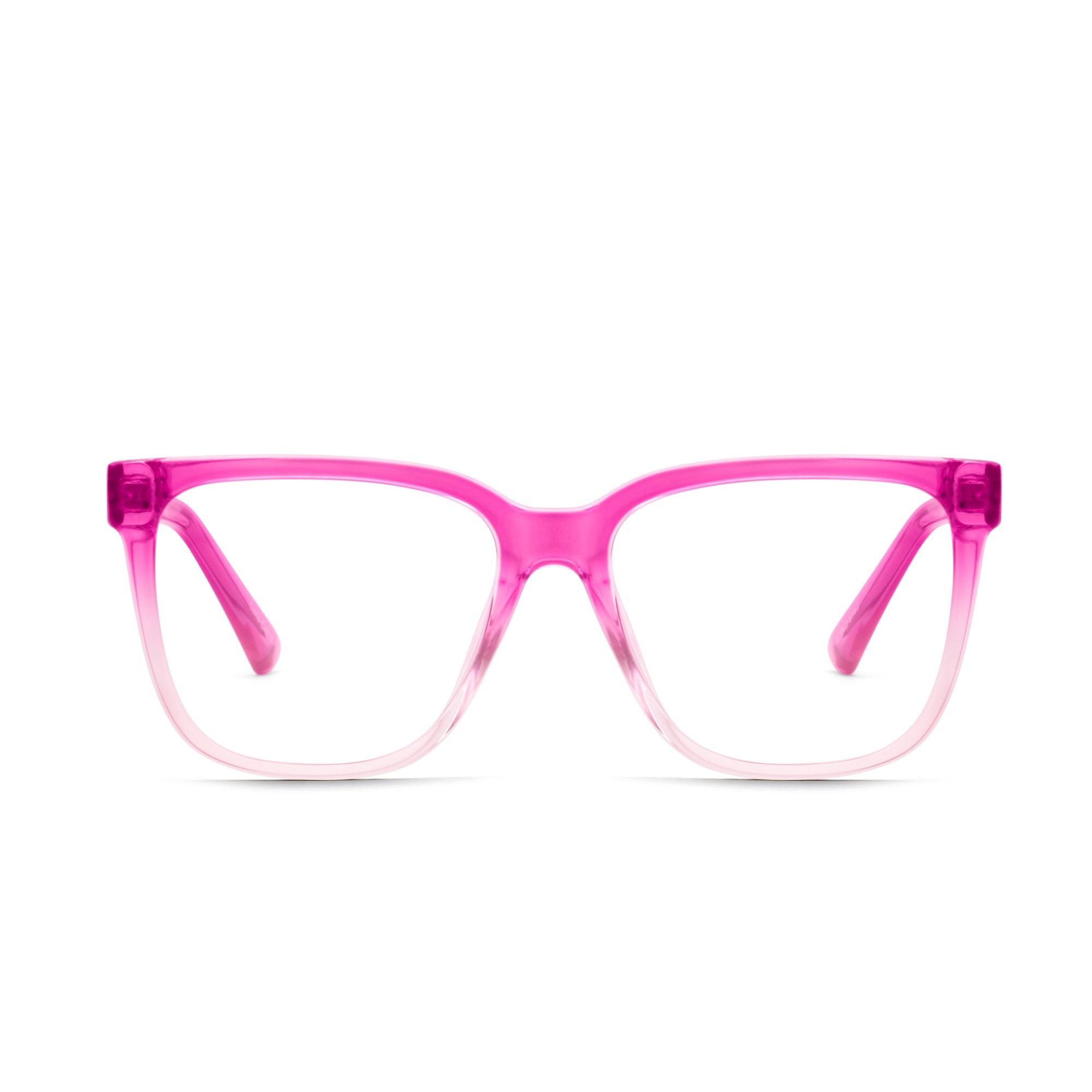 Pink Clear / Clear Rx Quay WIRED OVERSIZED RX Unisex Glasses | UBOVJ-5762