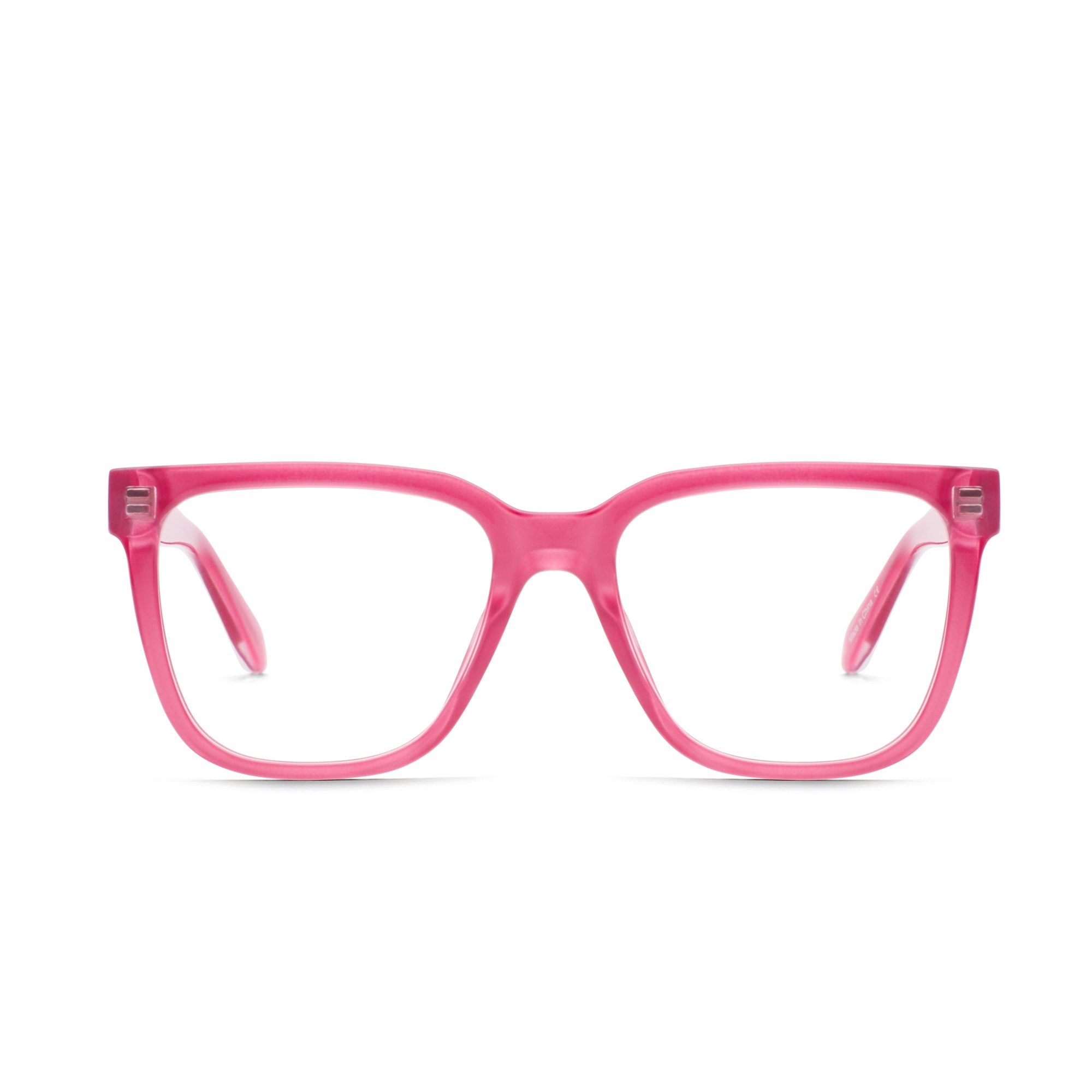 Pink / Clear Rx Quay WIRED STANDARD RX Unisex Glasses | YFVBW-3610