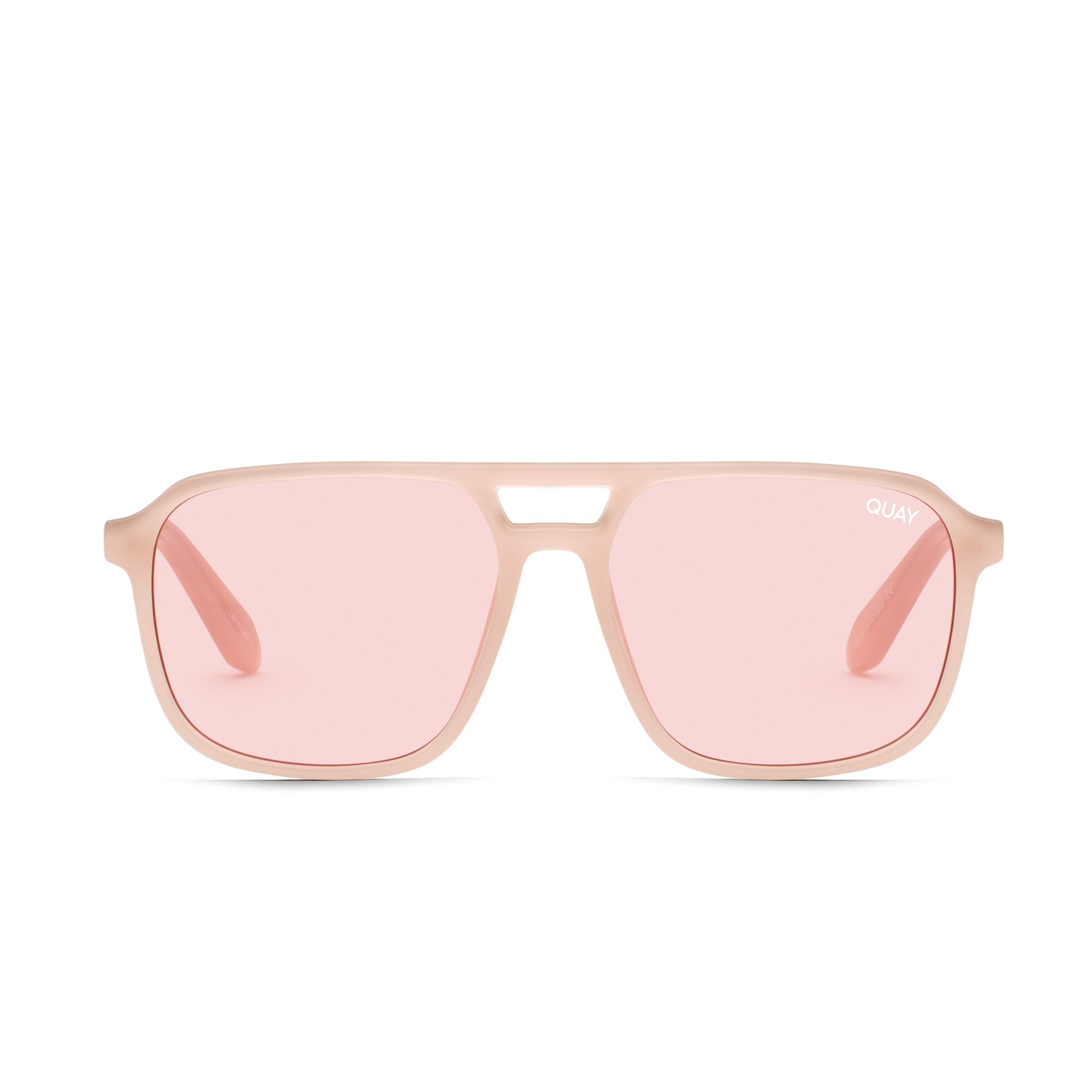 Pink / Pink Quay ON THE FLY Women\'s Sunglasses | WYVAB-9378