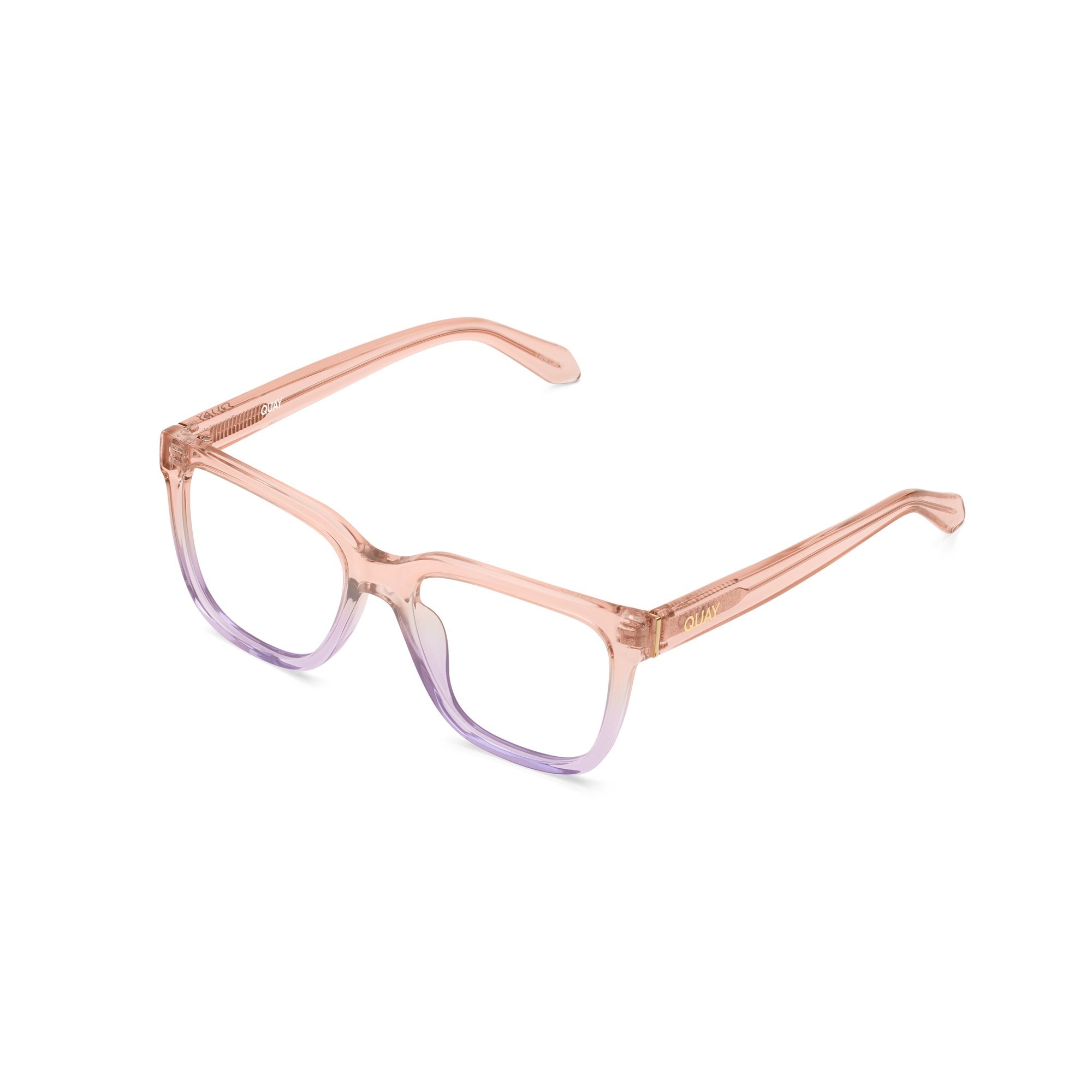 Pink Purple / Clear Rx Quay WIRED STANDARD RX Unisex Glasses | VYFSG-3501