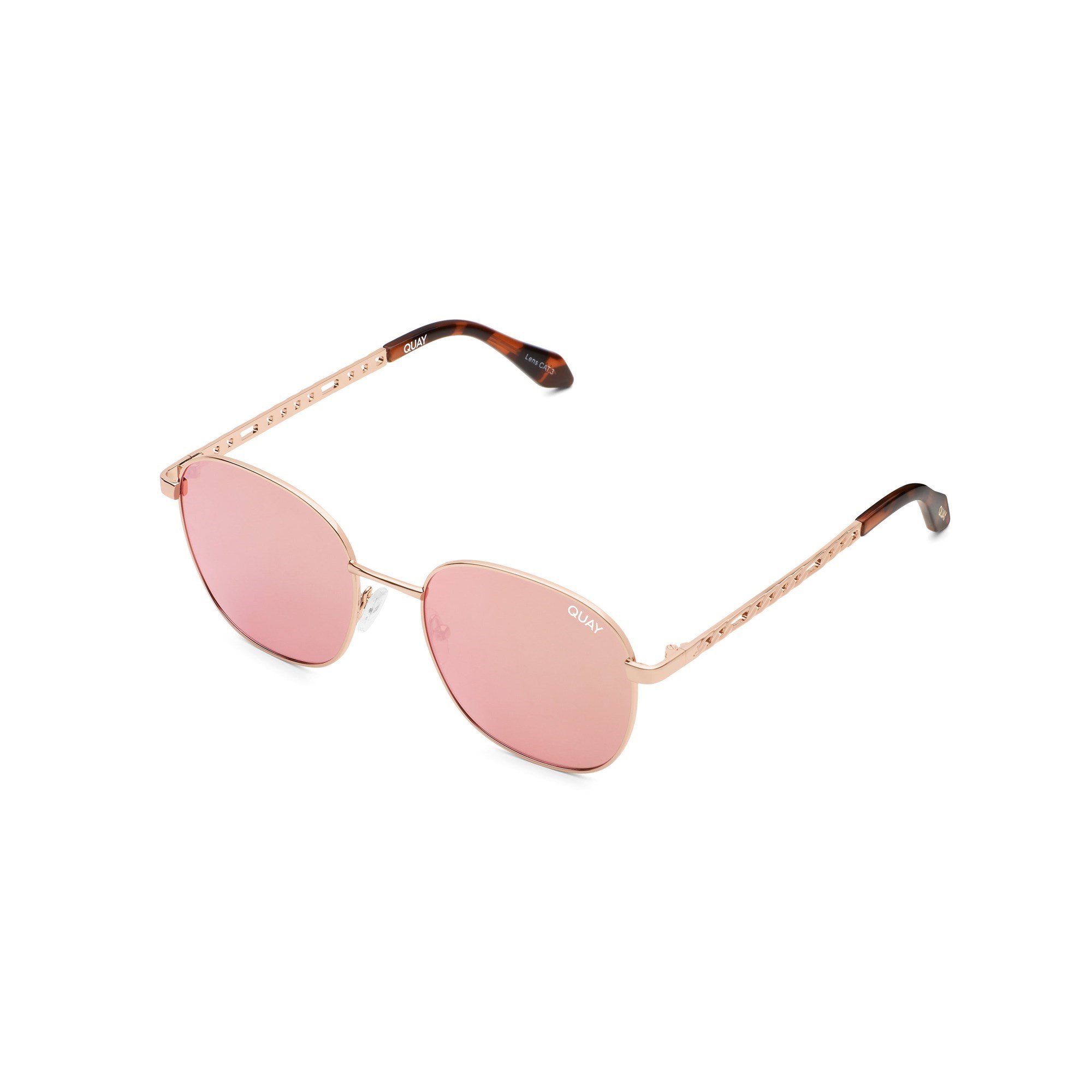 Rose / Rose Quay JEZABELL LINKS Women\'s Sunglasses | ZBWEP-3547