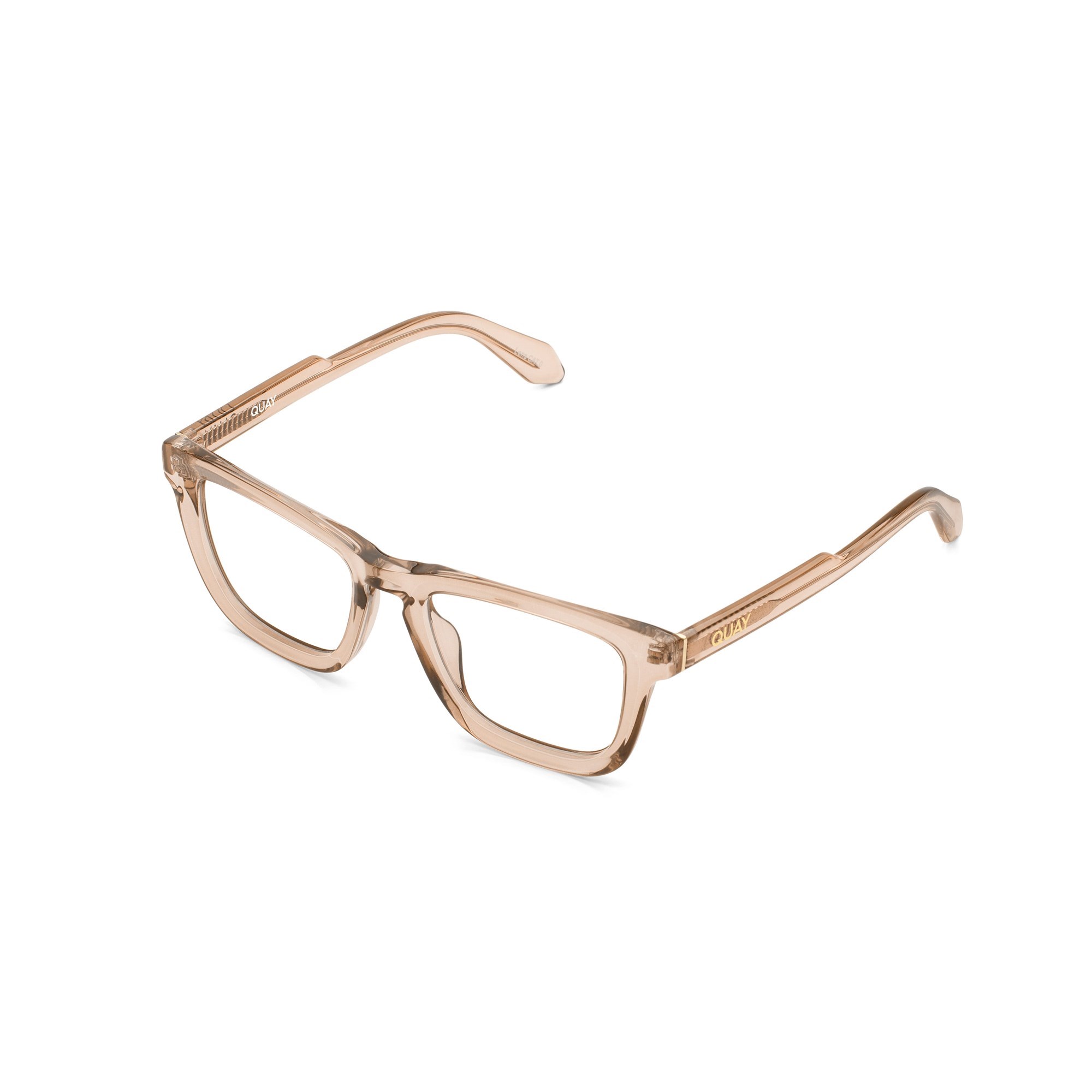 Sand / Clear Rx Quay HARDWIRE BEVEL RX Unisex Glasses | CXTQO-4231