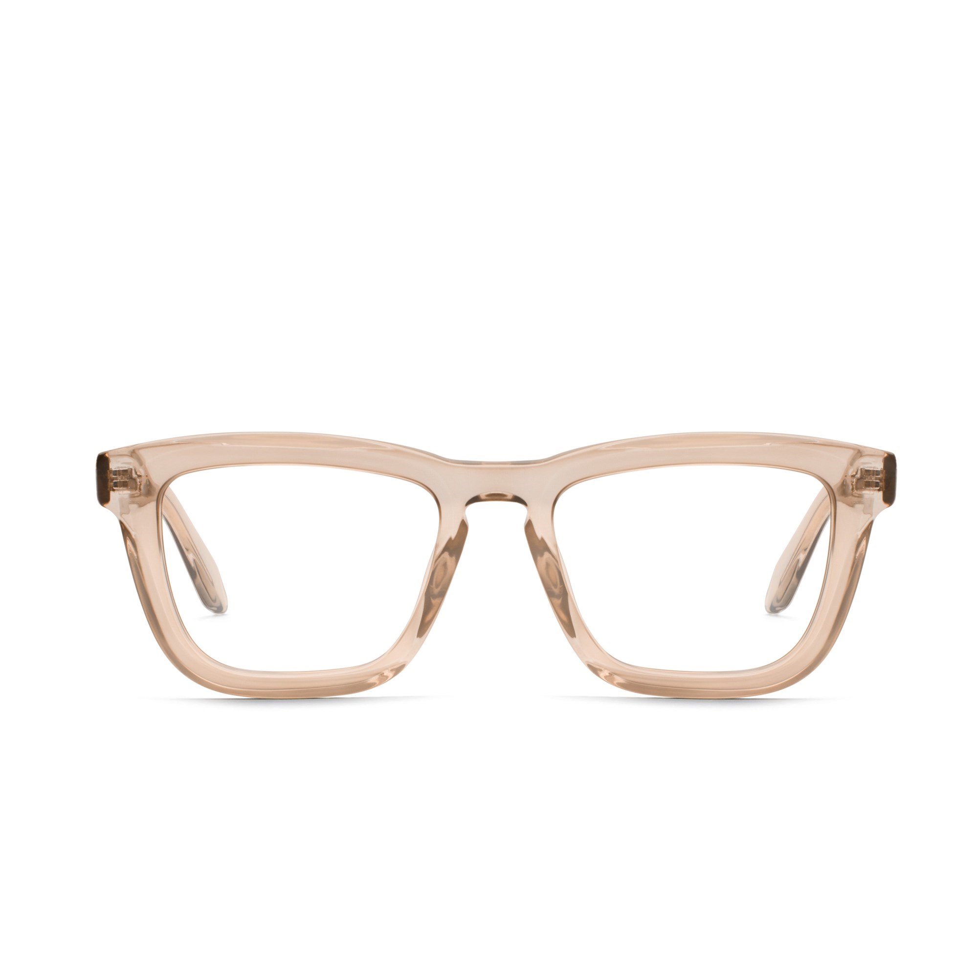 Sand / Clear Rx Quay HARDWIRE BEVEL RX Unisex Glasses | CXTQO-4231