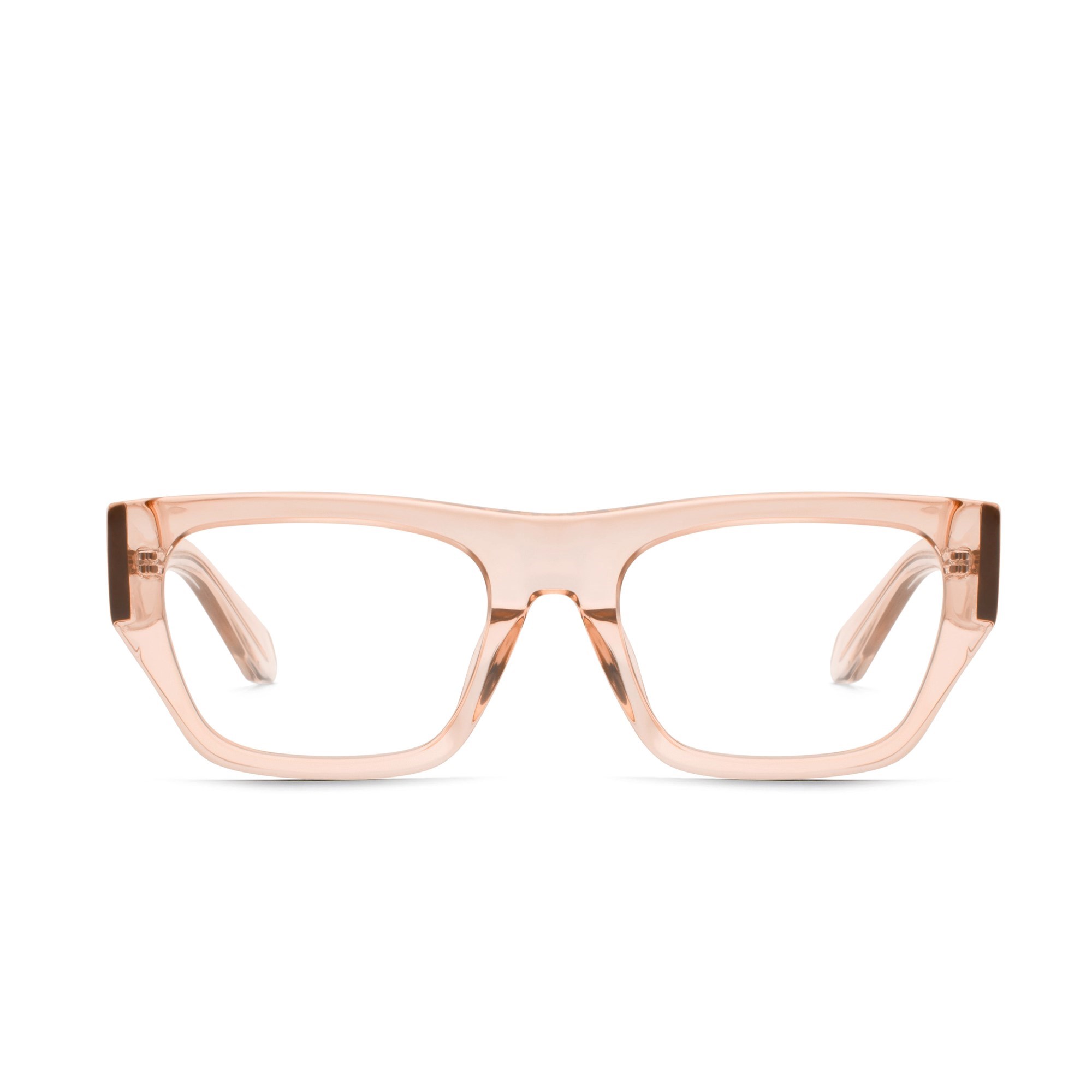 Tan / Clear Rx Quay DOLLAR SIGNS RX Unisex Glasses | DSNZJ-9754