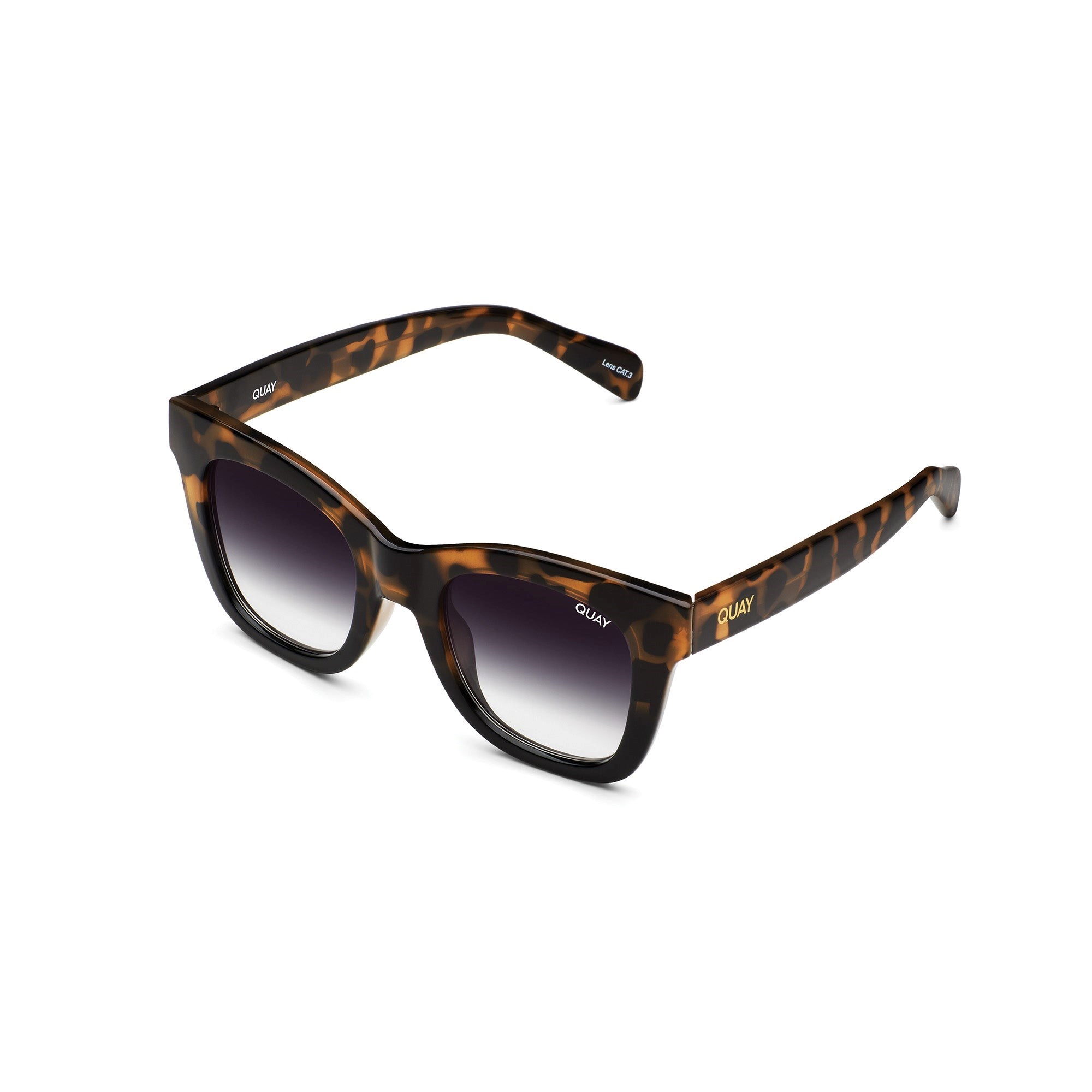 Tortoise Black / Fade Quay AFTER HOURS Women's Sunglasses | DXGUQ-4957