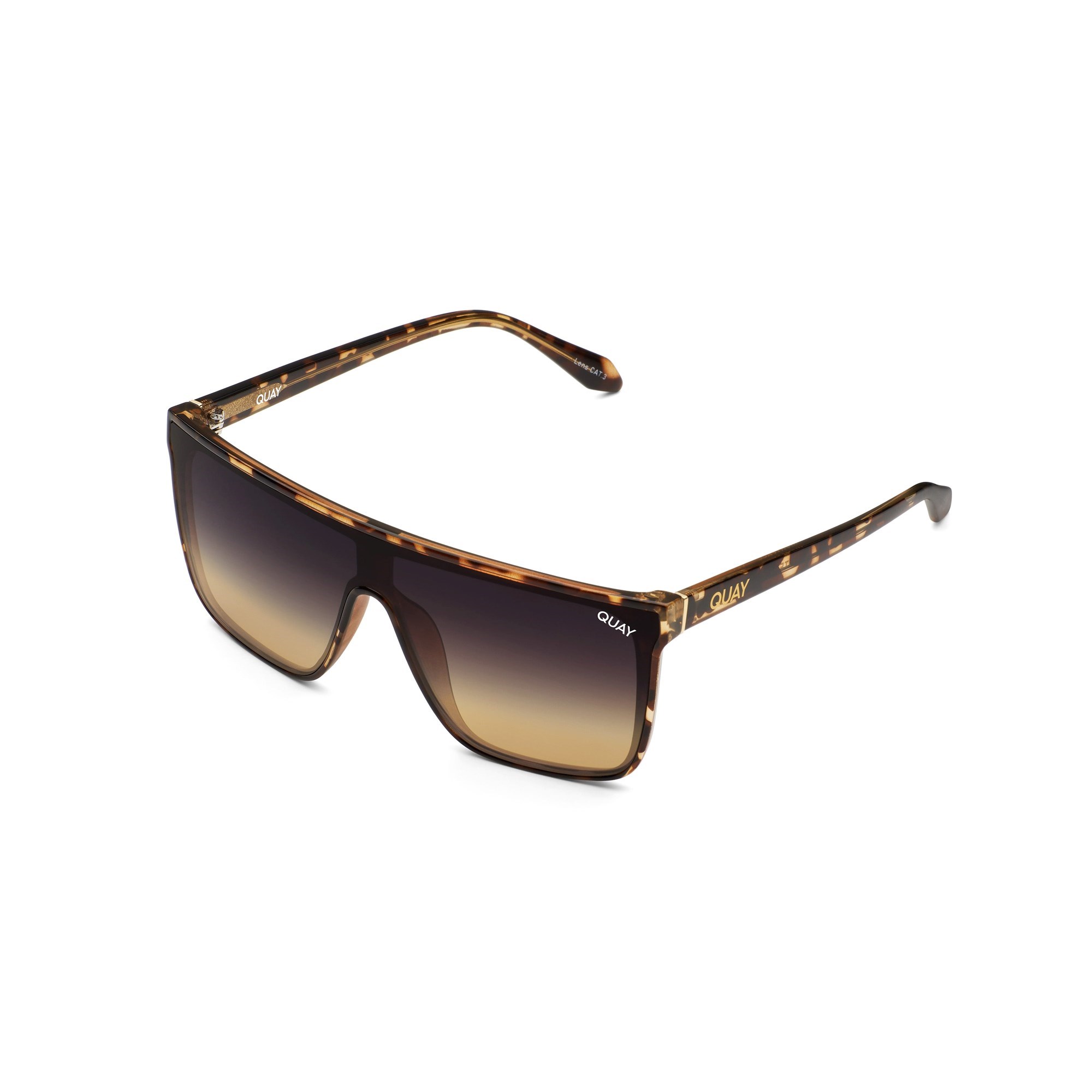 Tortoise / Black To Gold Quay NIGHTFALL Men's Sunglasses | CGHLT-6784