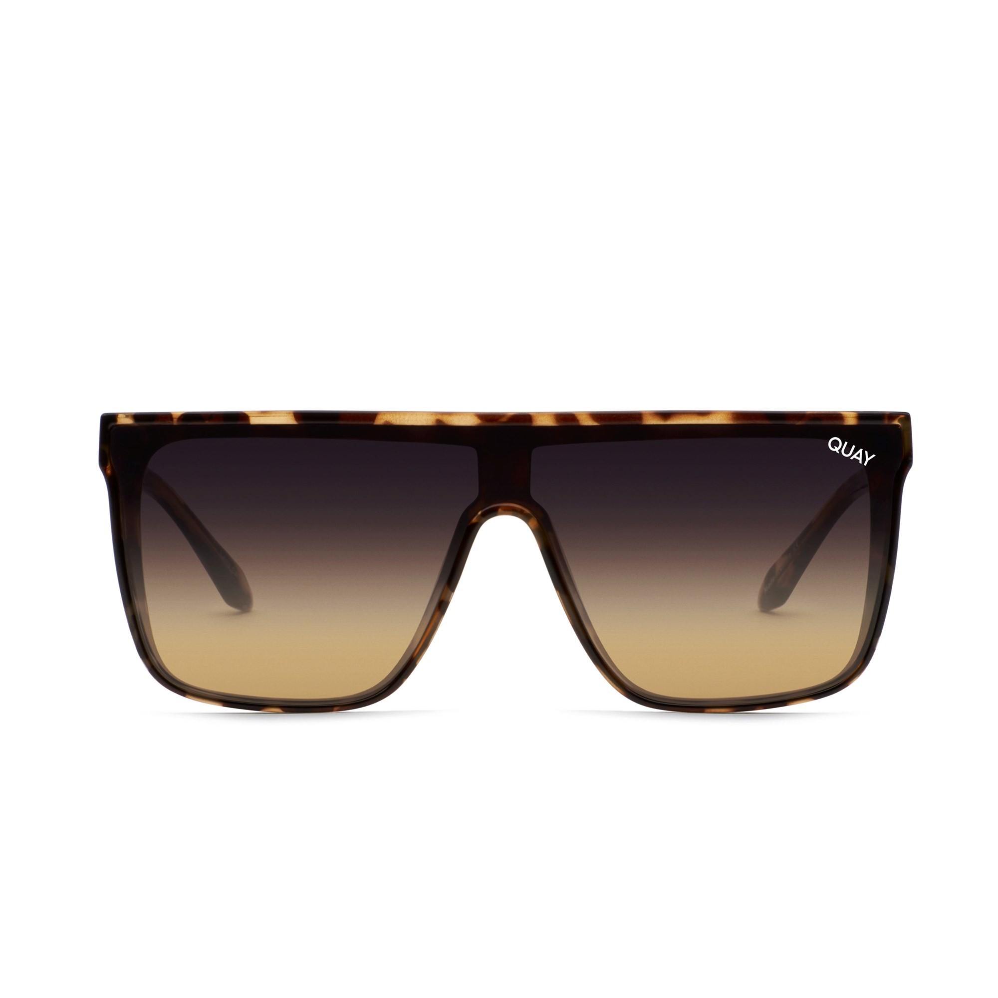 Tortoise / Black To Gold Quay NIGHTFALL Women\'s Sunglasses | THRGZ-8674