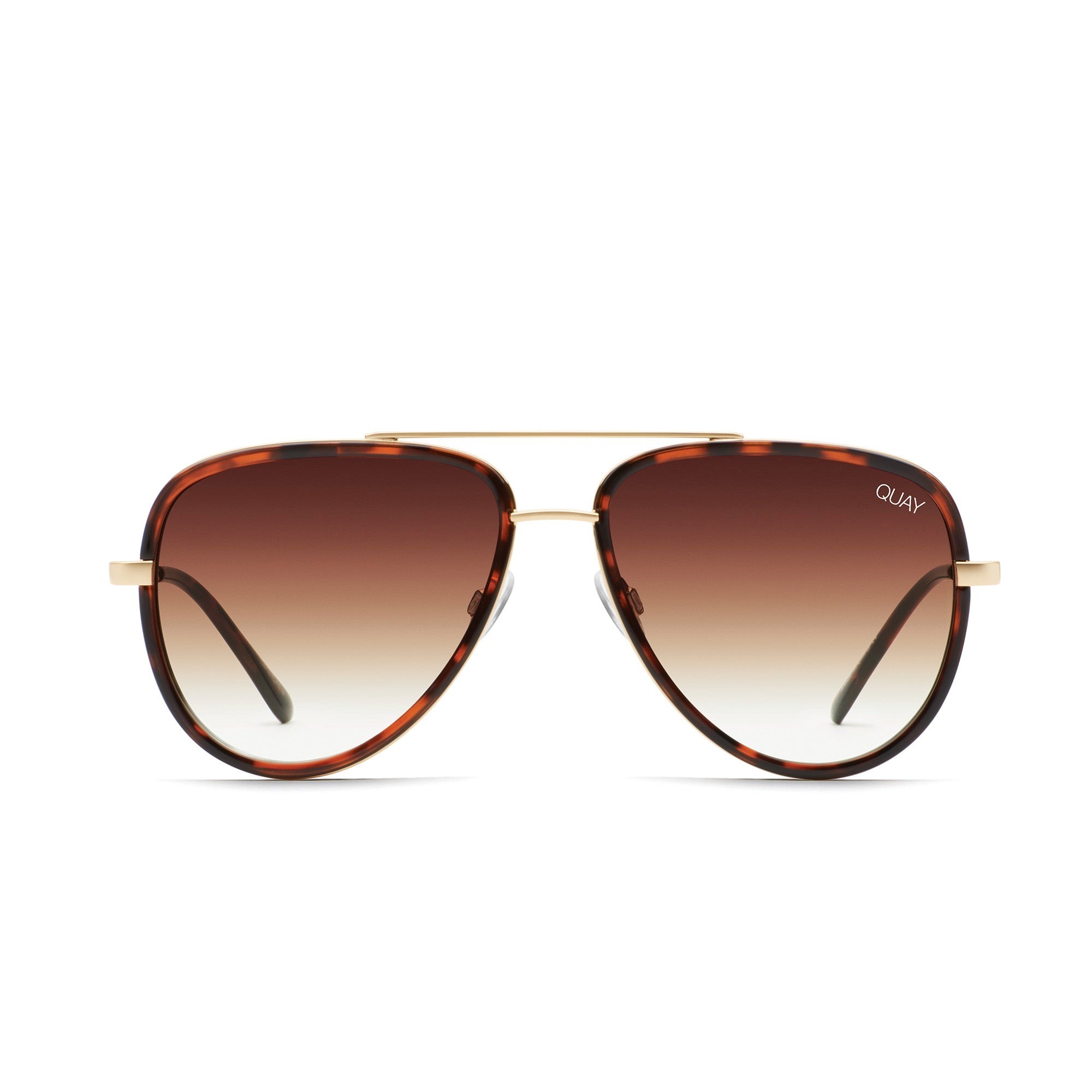 Tortoise / Brown Fade Quay ALL IN Women\'s Sunglasses | XLSDZ-8267