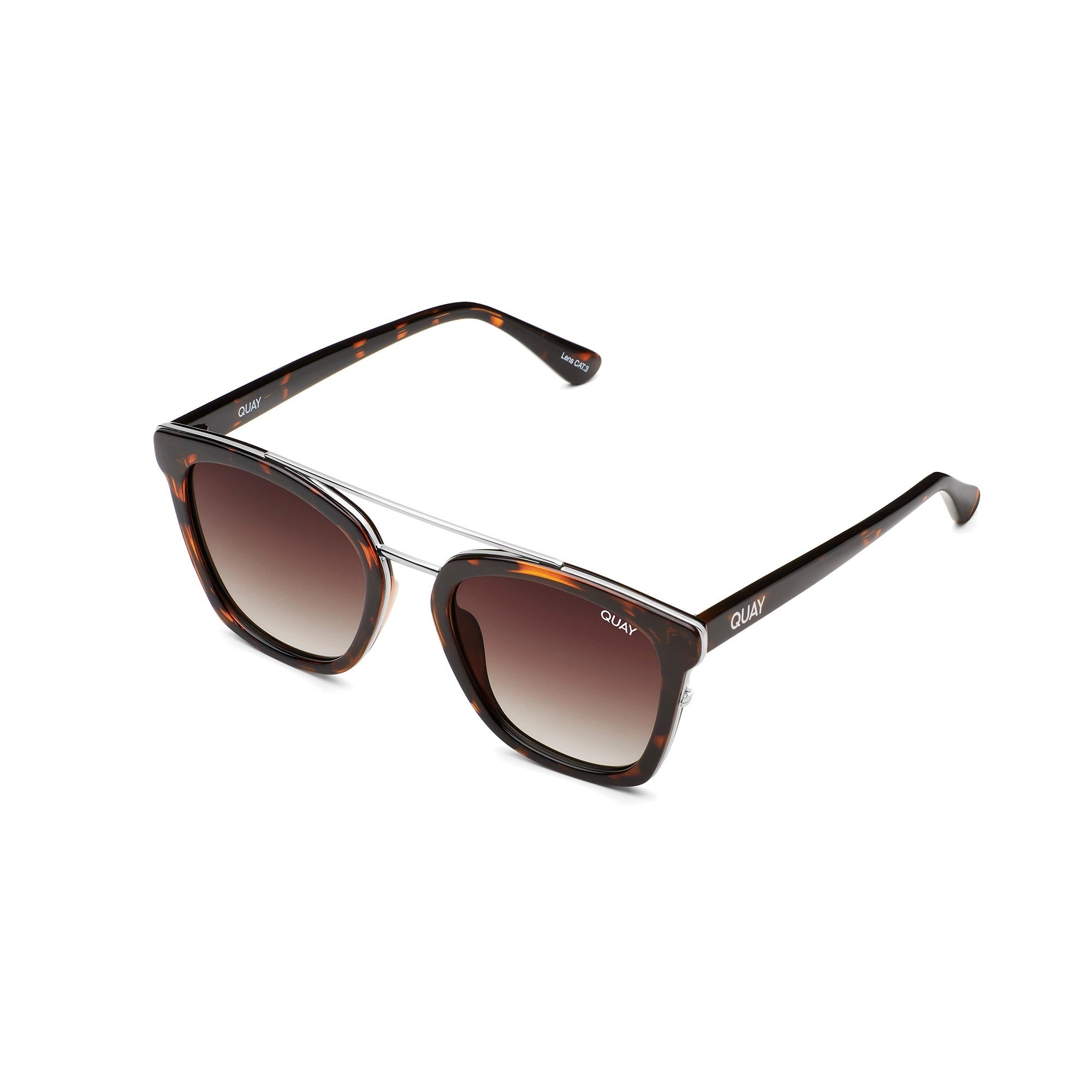 Tortoise / Brown Fade Quay SWEET DREAMS Women's Sunglasses | NMEHX-3504