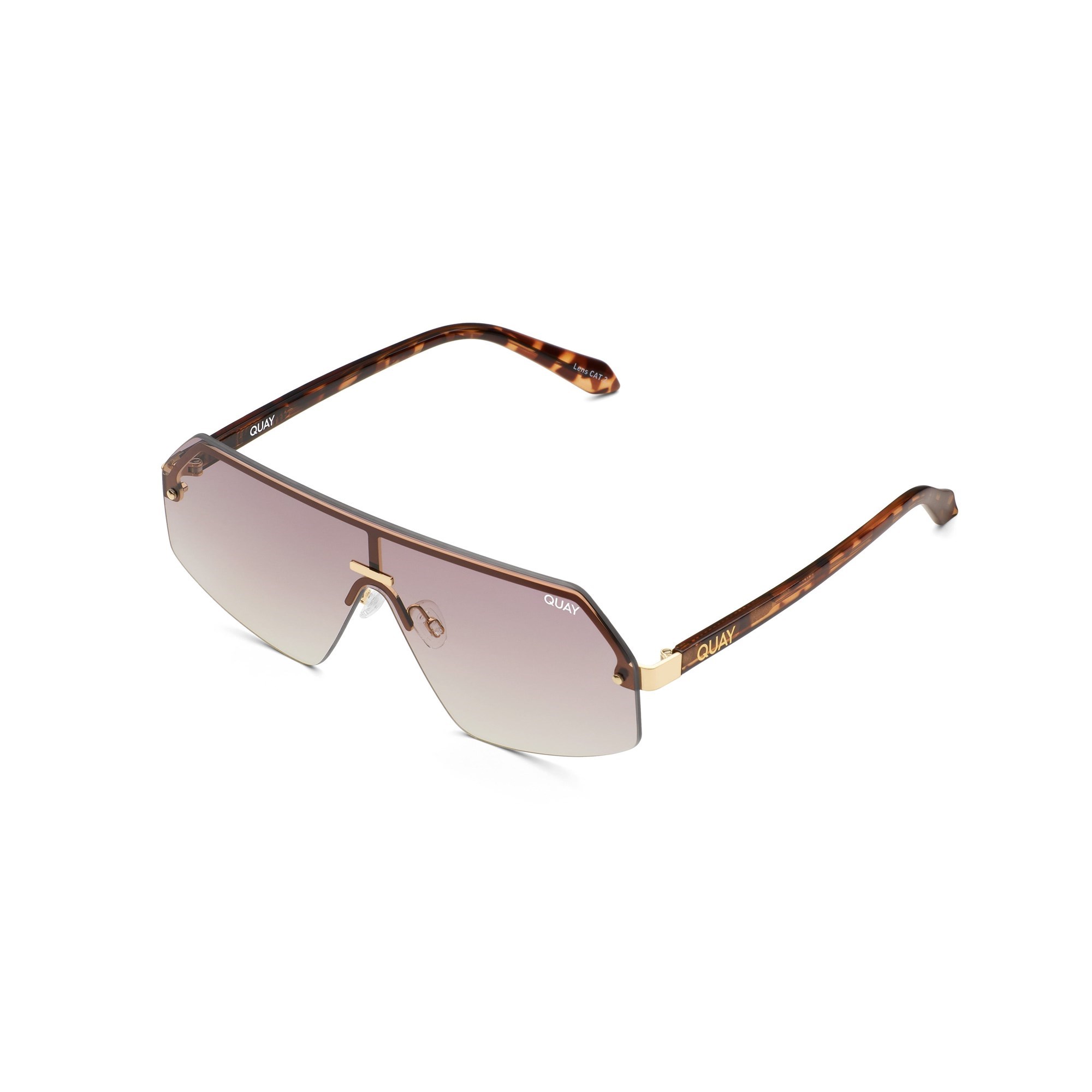 Tortoise / Brown Quay WANNA PARTY Women's Sunglasses | LBRJC-6014