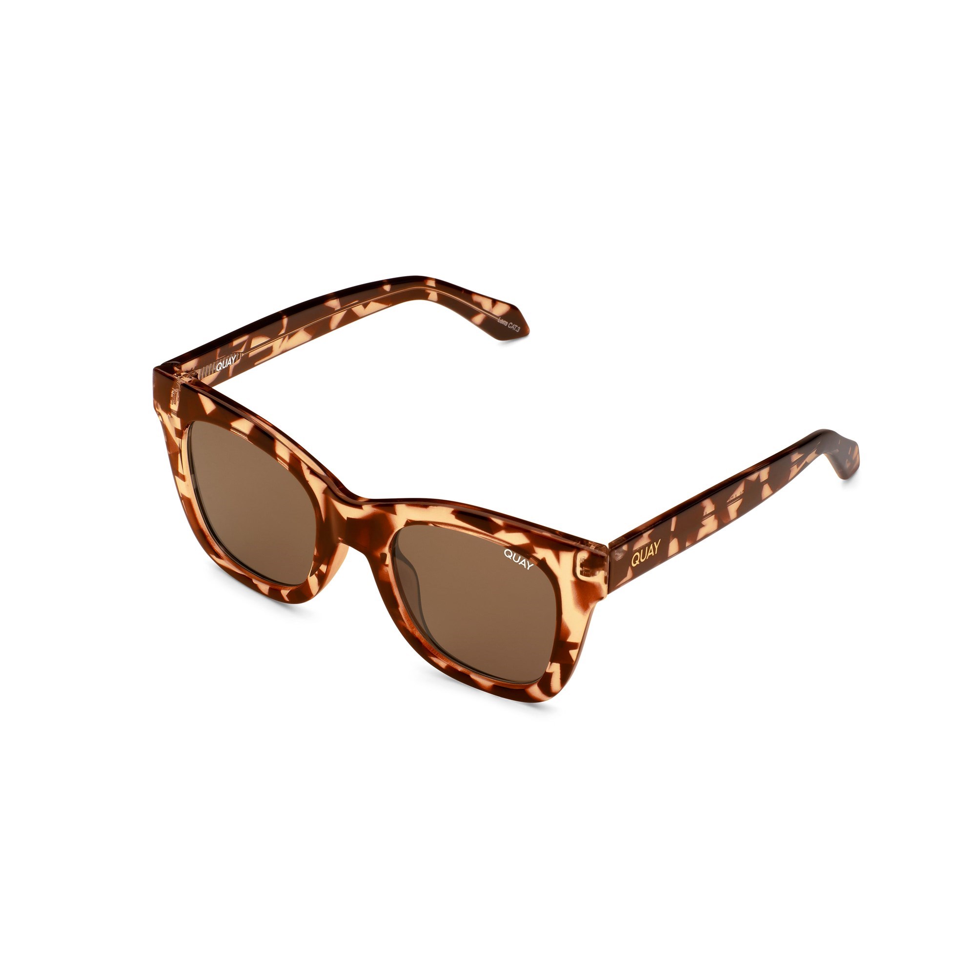 Tortoise / Brown Rx Quay AFTER HOURS RX Unisex Prescription Sunglasses | NIVDM-6287