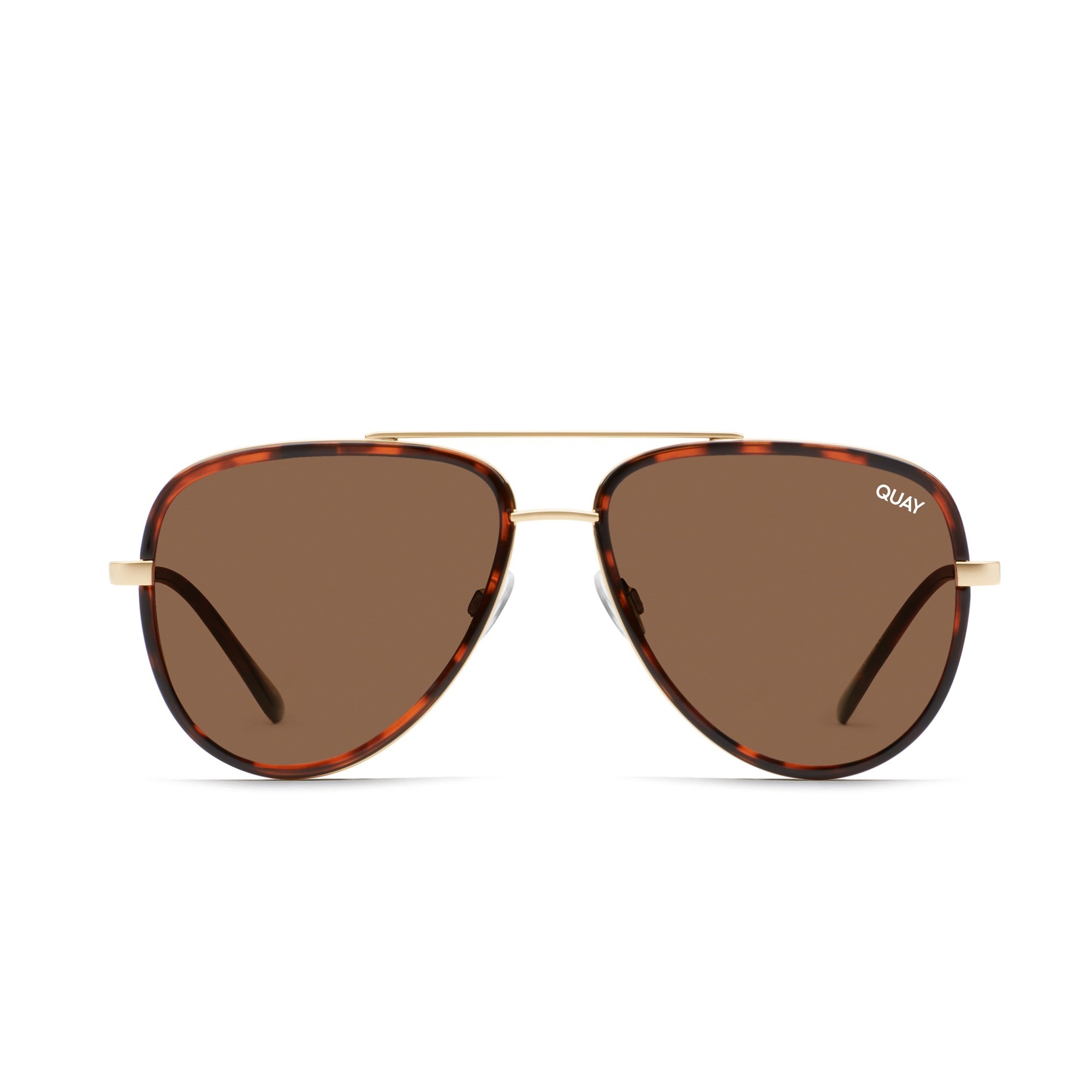 Tortoise Brown / Rx Quay ALL IN MINI RX Women\'s Sunglasses | NDHZX-5917