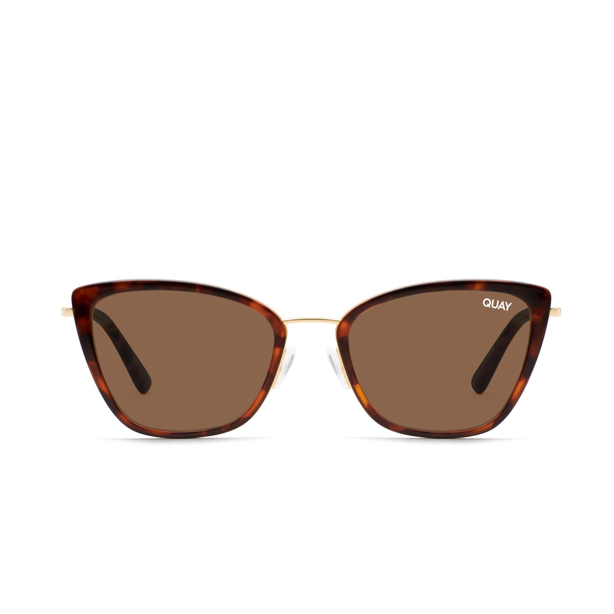 Tortoise / Brown Rx Quay CLICK BAIT RX Unisex Prescription Sunglasses | IADPQ-7328