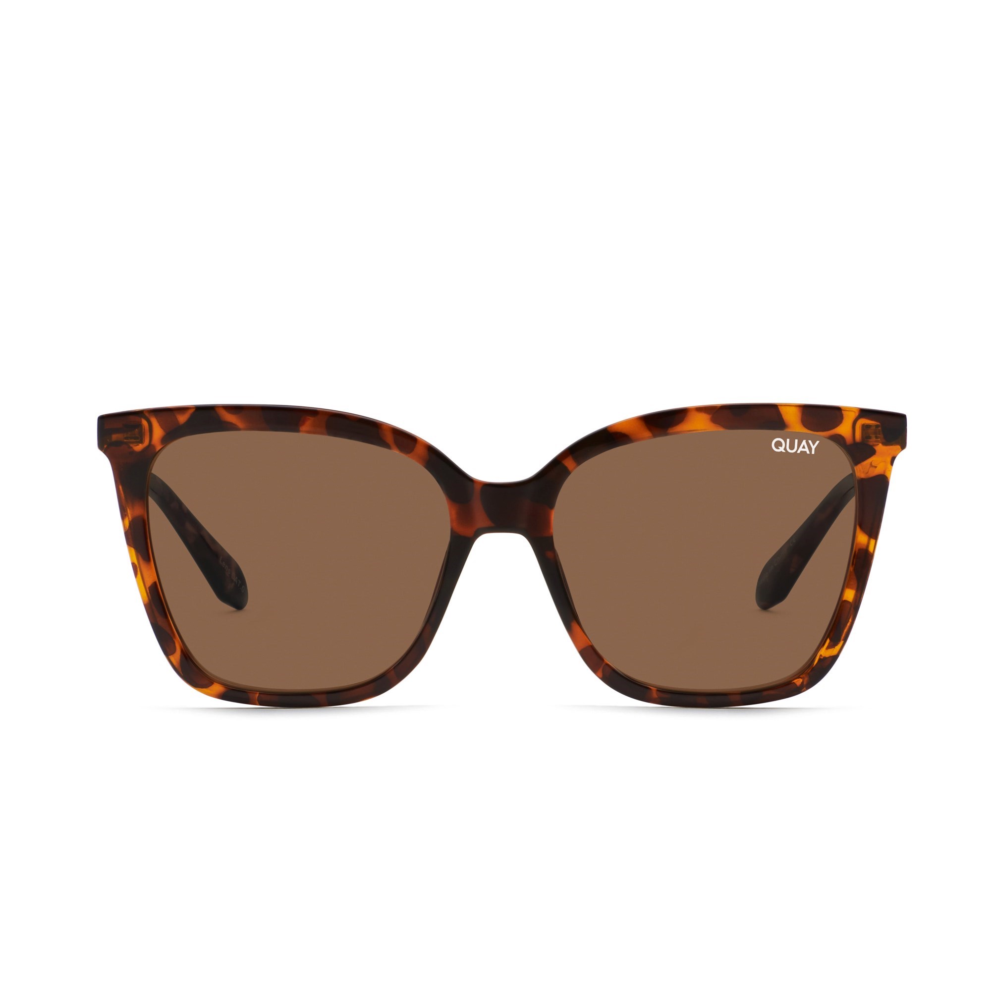 Tortoise / Brown Rx Quay VIDEO ON RX Unisex Prescription Sunglasses | YTPCW-3146