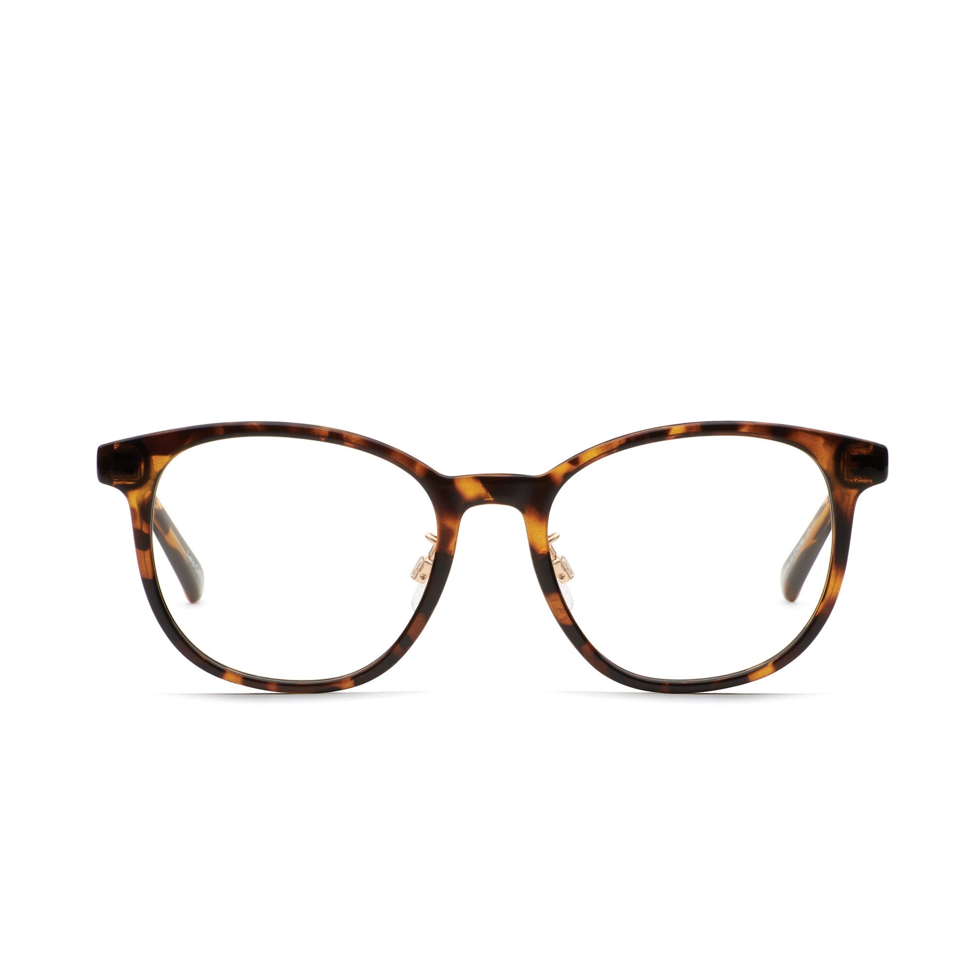 Tortoise / Clear Rx Quay BLUEPRINT LOW BRIDGE FIT RX Unisex Glasses | PTLGV-3624