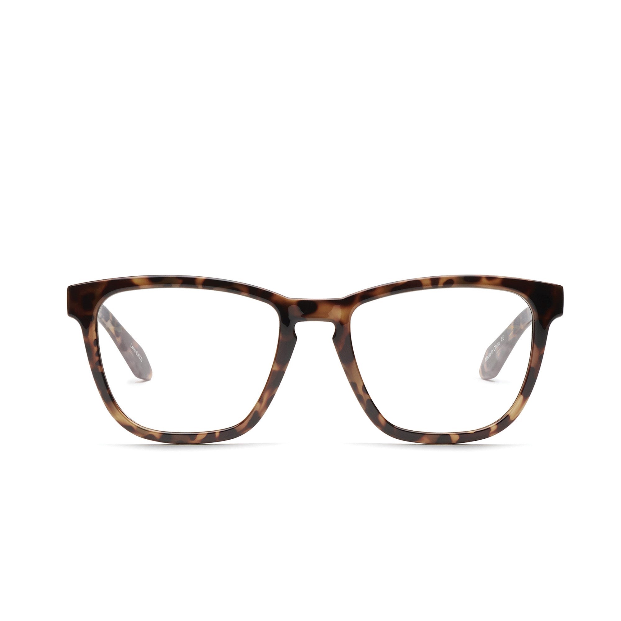 Tortoise / Clear Rx Quay HARDWIRE RX Unisex Glasses | BJEMX-8634