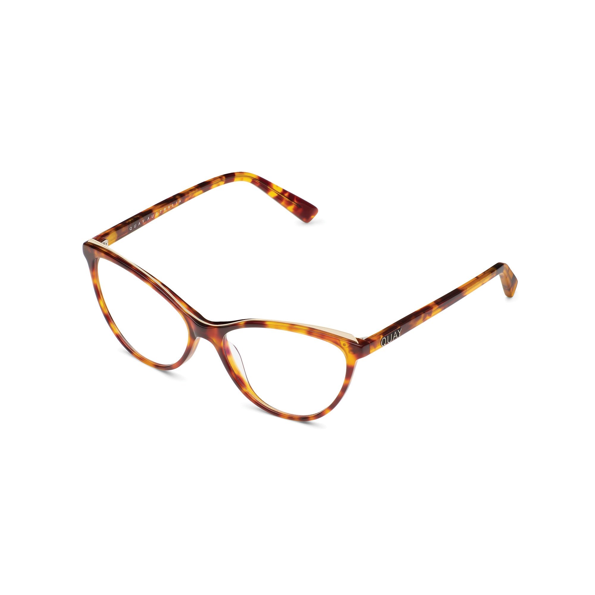 Tortoise / Clear Rx Quay PLEASE ADVISE RX Unisex Glasses | CYTPG-0534