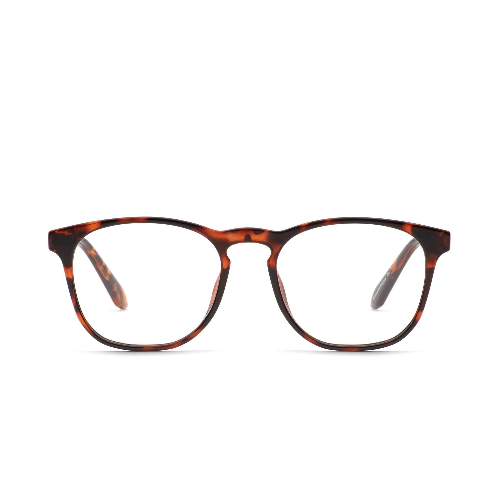 Tortoise / Clear Rx Quay SCREENSHOT RX Unisex Glasses | OUZNS-6954