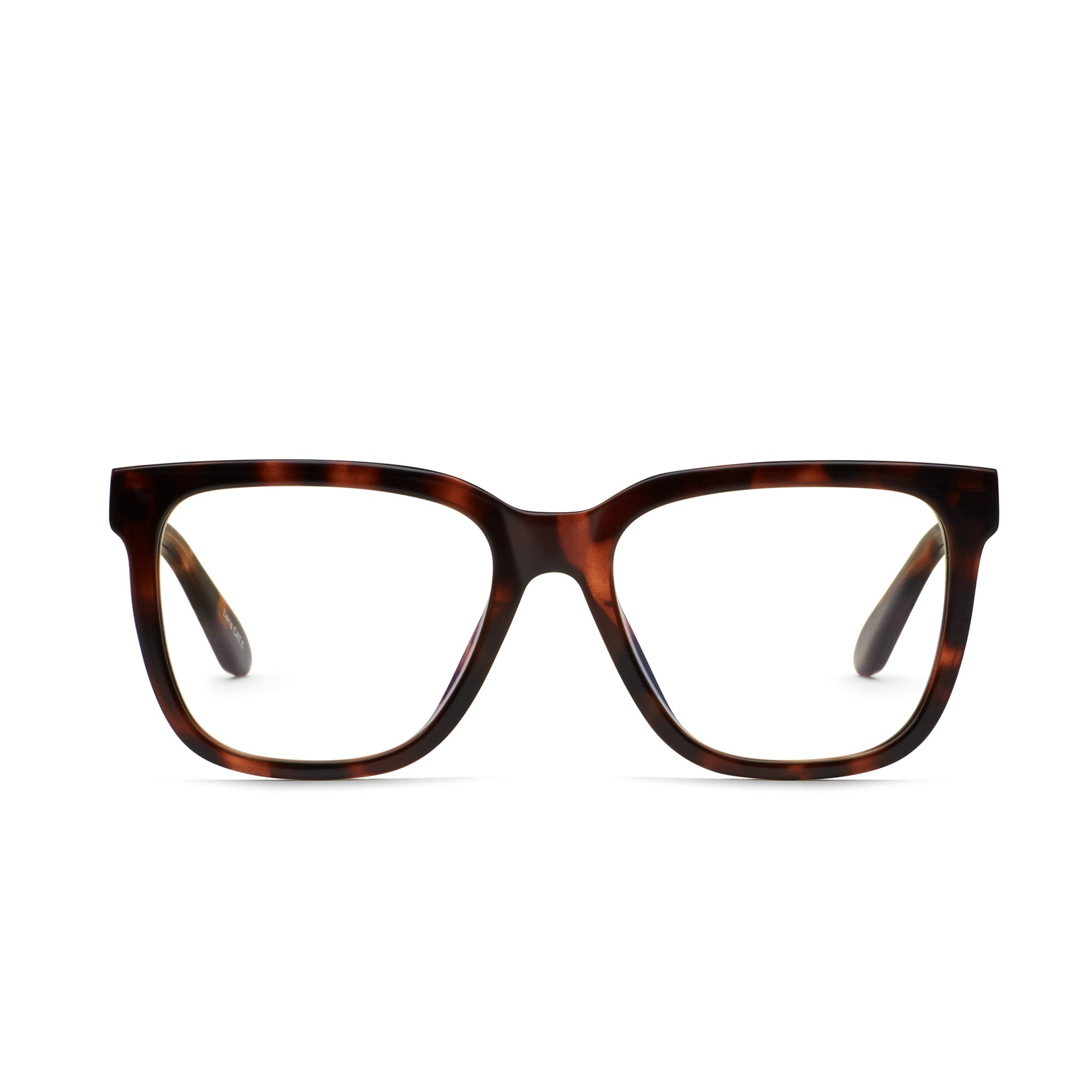 Tortoise / Clear Rx Quay WIRED STANDARD RX Unisex Glasses | FAVGB-9701