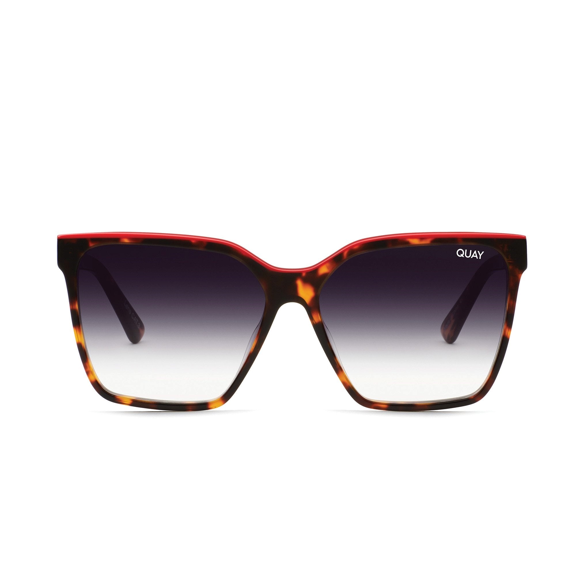 Tortoise Red / Fade Quay LEVEL UP Women\'s Sunglasses | FAVEG-5930