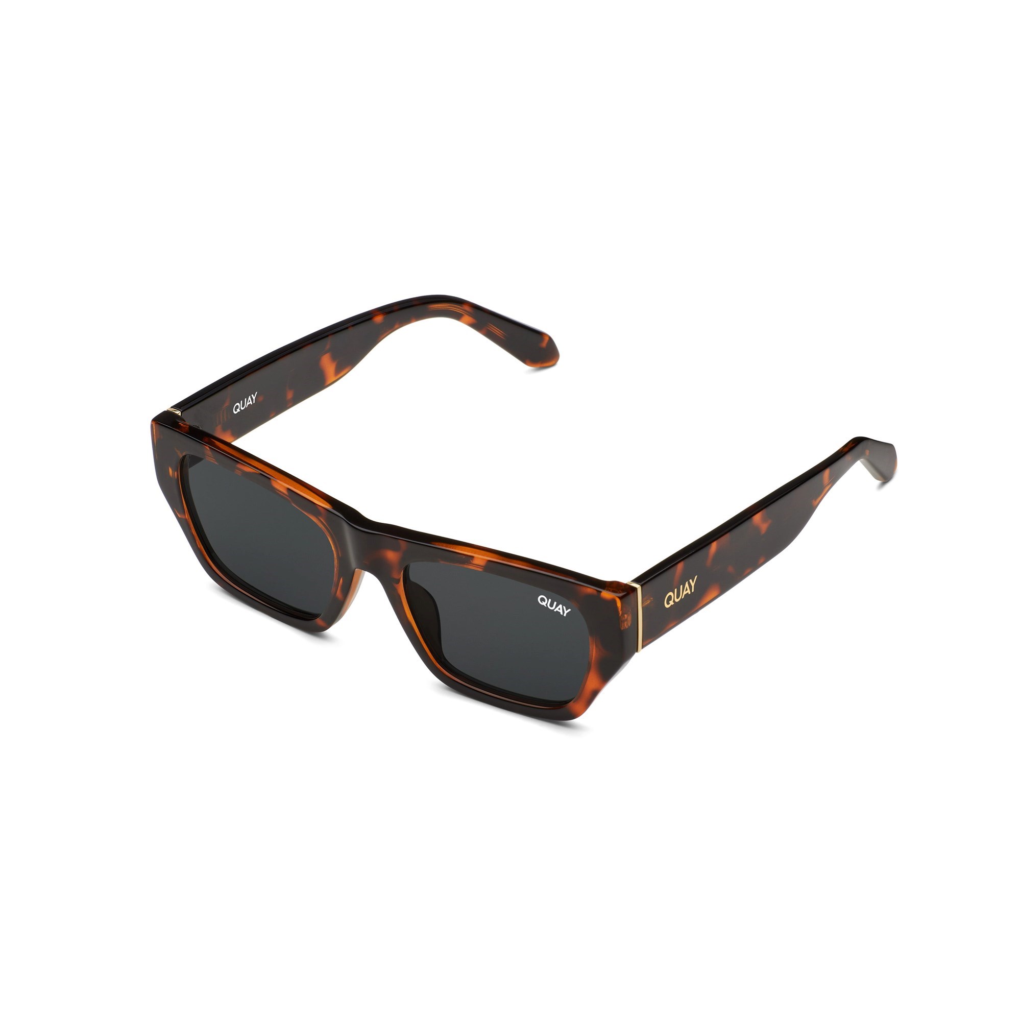 Tortoise / Smoke Rx Quay DOLLAR SIGNS RX Unisex Prescription Sunglasses | HDVWC-6452