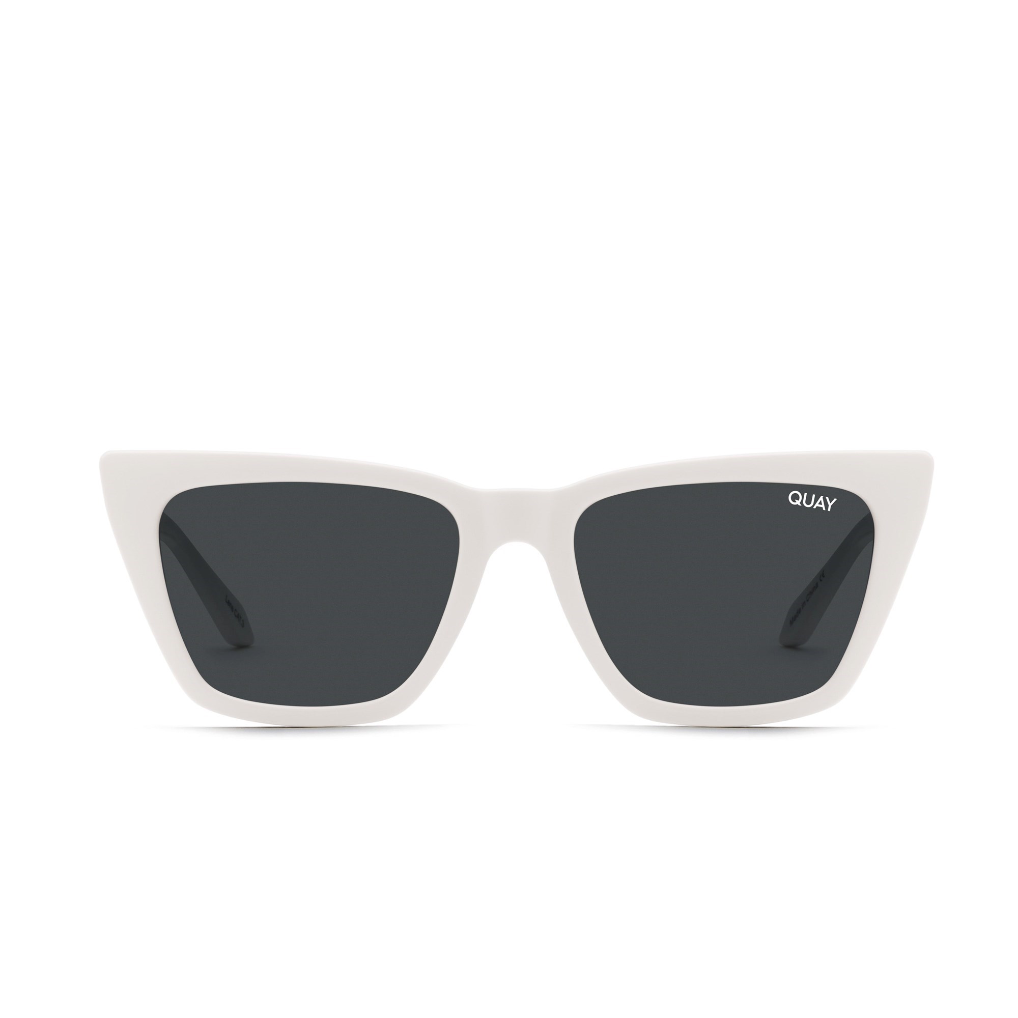 White / Smoke Rx Quay CALL THE SHOTS RX Unisex Prescription Sunglasses | JSRCW-7236