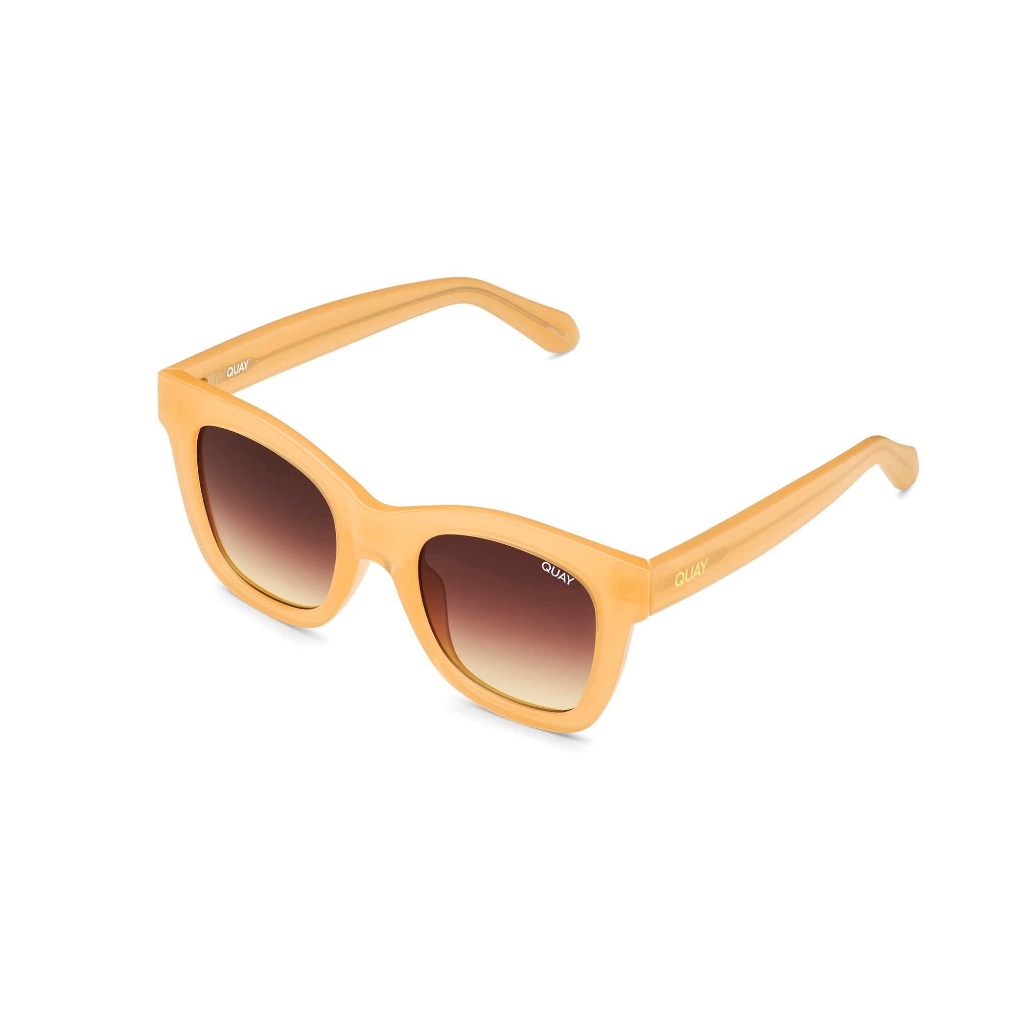 Yellow / Brown Yellow Quay AFTER HOURS Women's Sunglasses | RYALK-7125