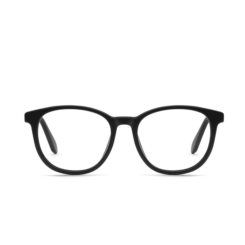 Black / Clear Rx Quay BLUEPRINT OVERSIZED RX Unisex Glasses | MPNRH-5869