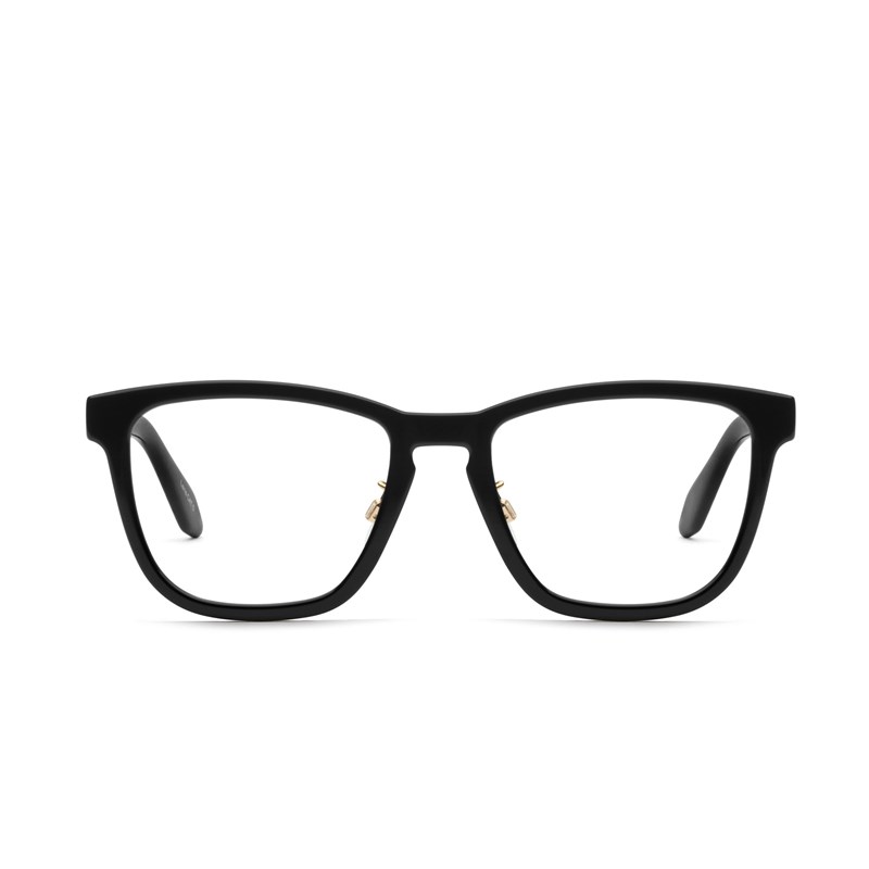 Black / Clear Rx Quay HARDWIRE LOW BRIDGE FIT RX Unisex Glasses | EVXPL-9105