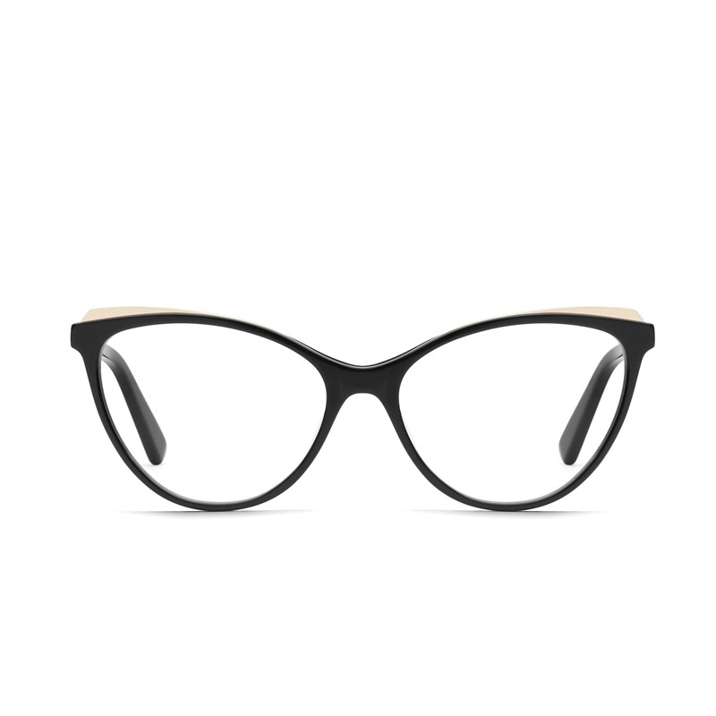 Black / Clear Rx Quay PLEASE ADVISE RX Unisex Glasses | HVFSY-3859