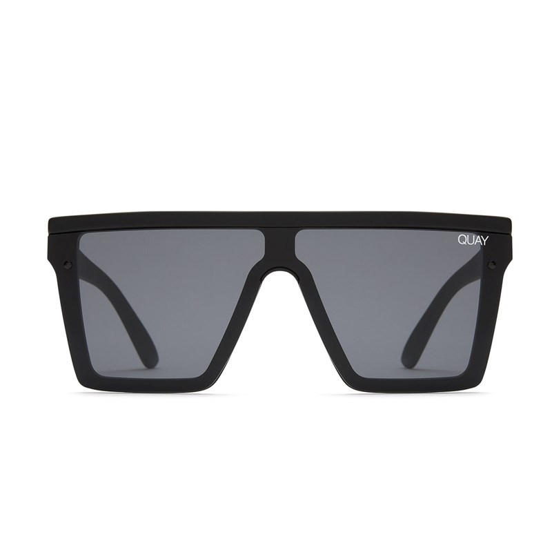 Black / Smoke Quay HINDSIGHT Women's Sunglasses | SCBDG-4132