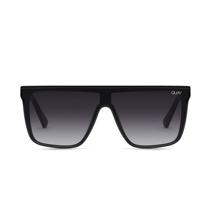 Black / Smoke Quay NIGHTFALL Men's Sunglasses | ROQMW-7169