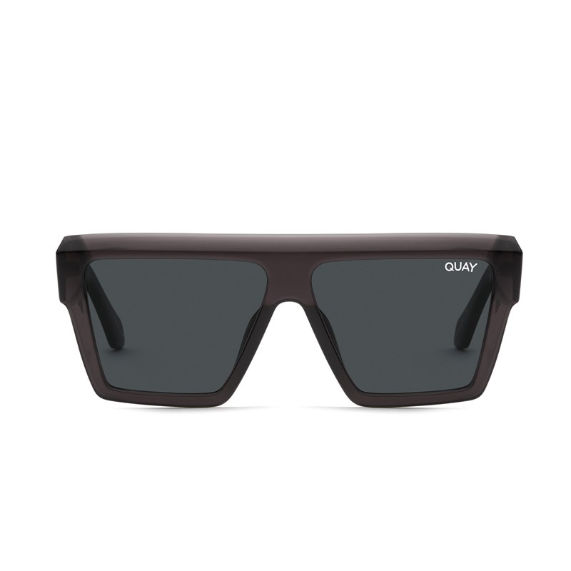 Black / Smoke Rx Quay BASE LINE RX Unisex Prescription Sunglasses | MGREY-4286