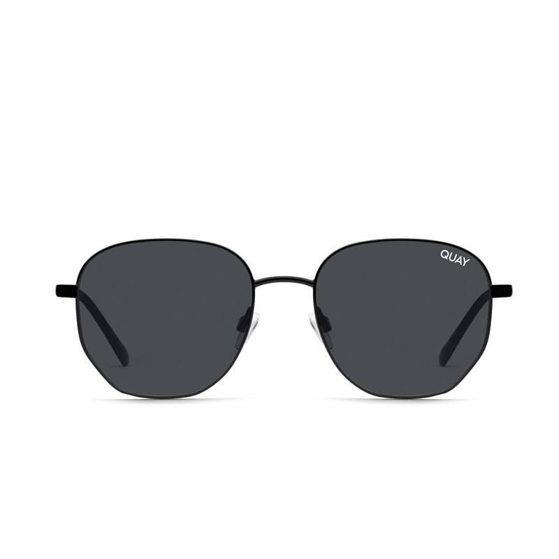 Black / Smoke Rx Quay BIG TIME RX Women's Sunglasses | PXJVR-0892