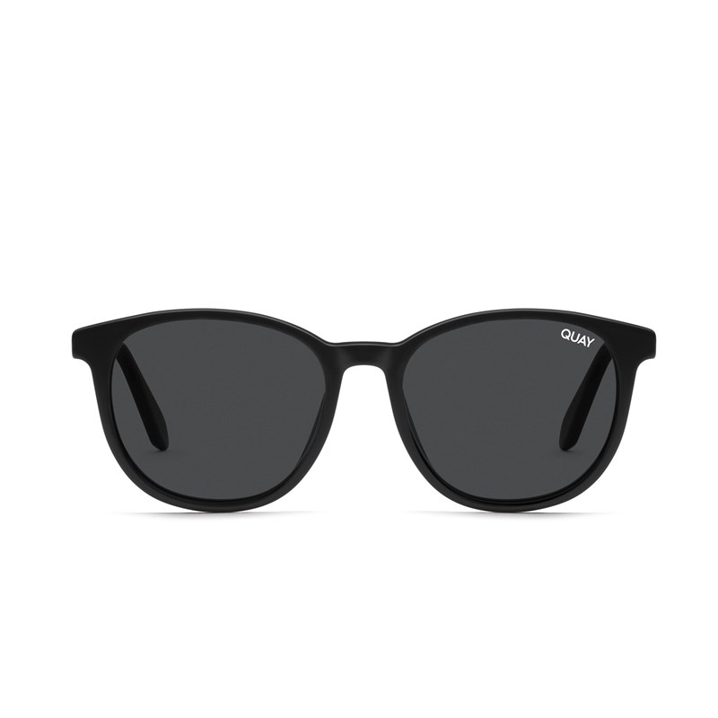 Black / Smoke Rx Quay BLUEPRINT OVERSIZED RX Unisex Prescription Sunglasses | HIJTZ-4065