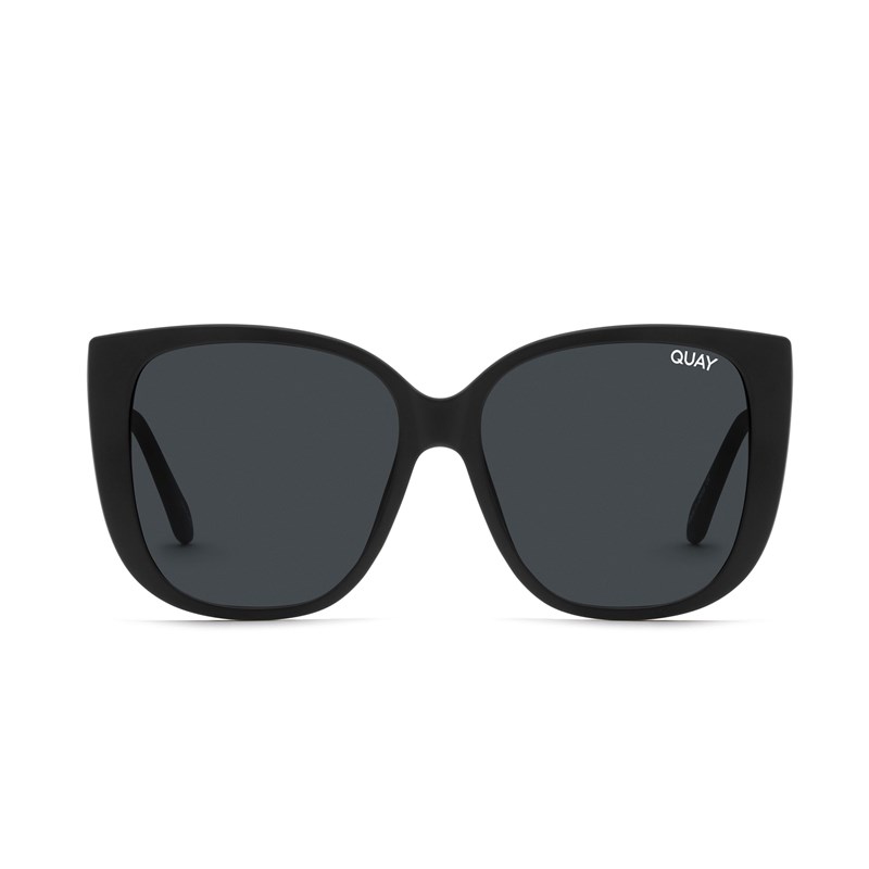 Black / Smoke Rx Quay EVER AFTER RX Women's Sunglasses | USFGA-0935