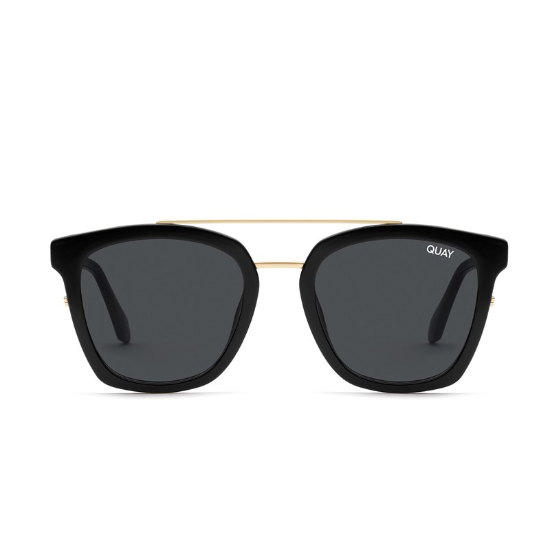 Black / Smoke Rx Quay SWEET DREAMS RX Women's Sunglasses | UOGVZ-3508