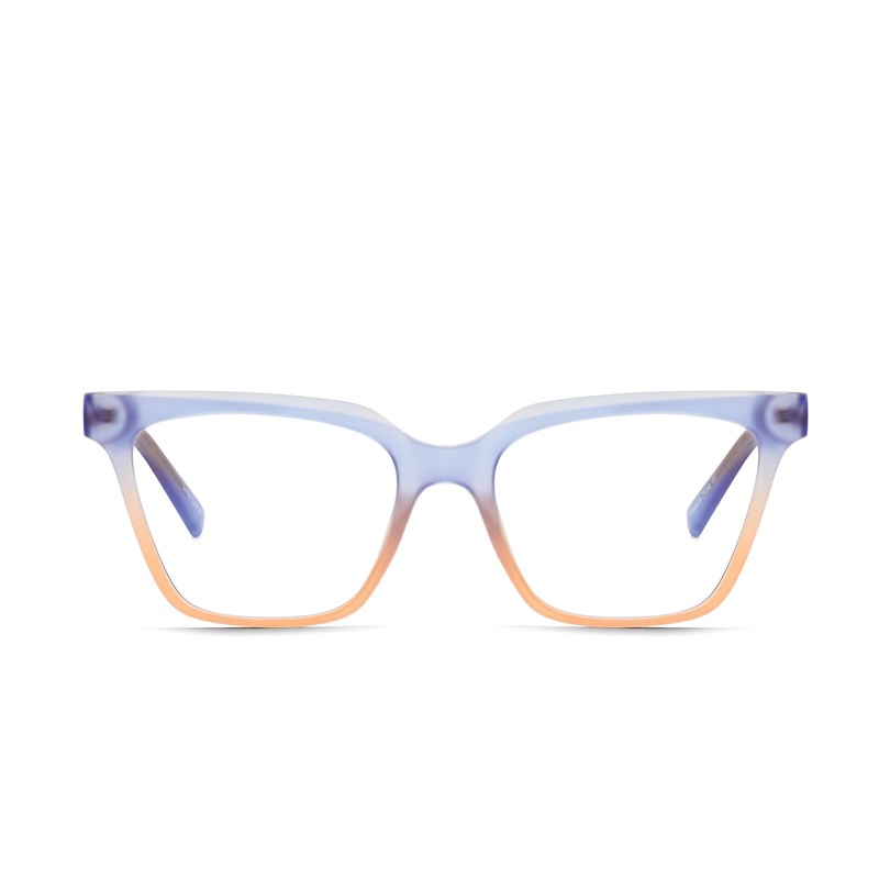 Blue Coral / Clear Rx Quay CEO RX Unisex Glasses | SRIHY-9043