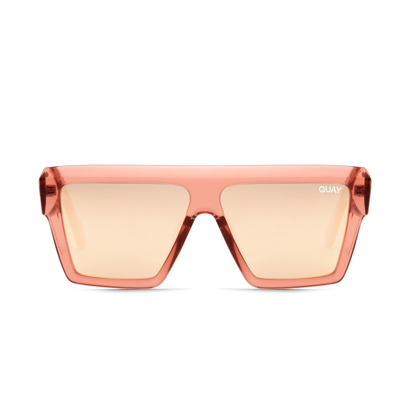 Blush / Champagne Rx Quay BASE LINE RX Unisex Prescription Sunglasses | AYTEN-7824