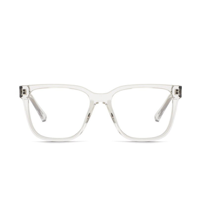 Clear / Clear Rx Quay WIRED OVERSIZED RX Unisex Glasses | LCWAM-6921