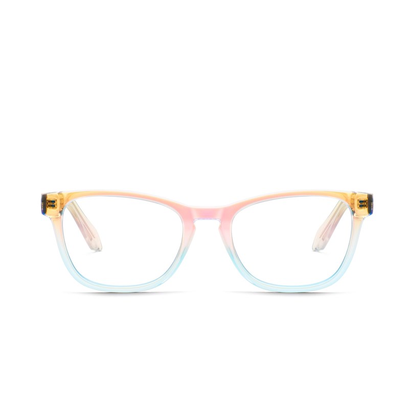 Clear Holographic / Clear Rx Quay HARDWIRE MINI RX Unisex Glasses | MAOWS-0396