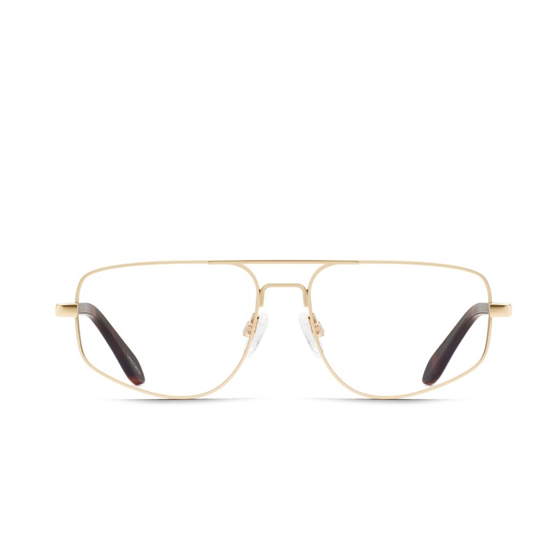 Gold / Clear Rx Quay INVITE ONLY RX Unisex Glasses | VCIQS-5149