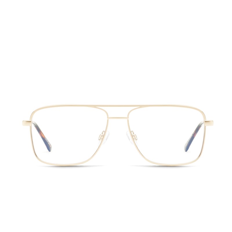 Gold / Clear Rx Quay POSTER BOY MINI RX Unisex Glasses | KLNFH-2173